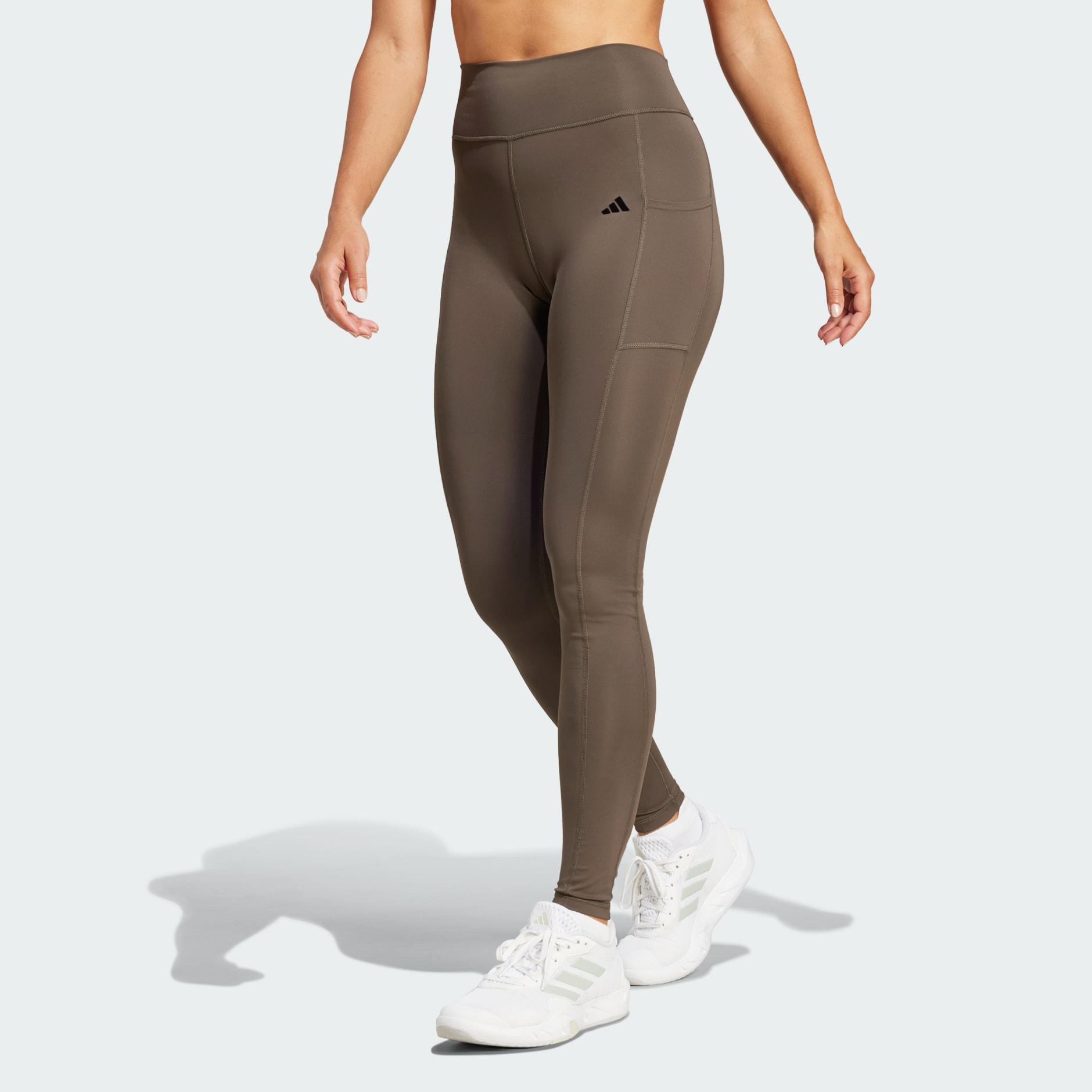 Clothing Optime Full Length Leggings Green adidas South Africa