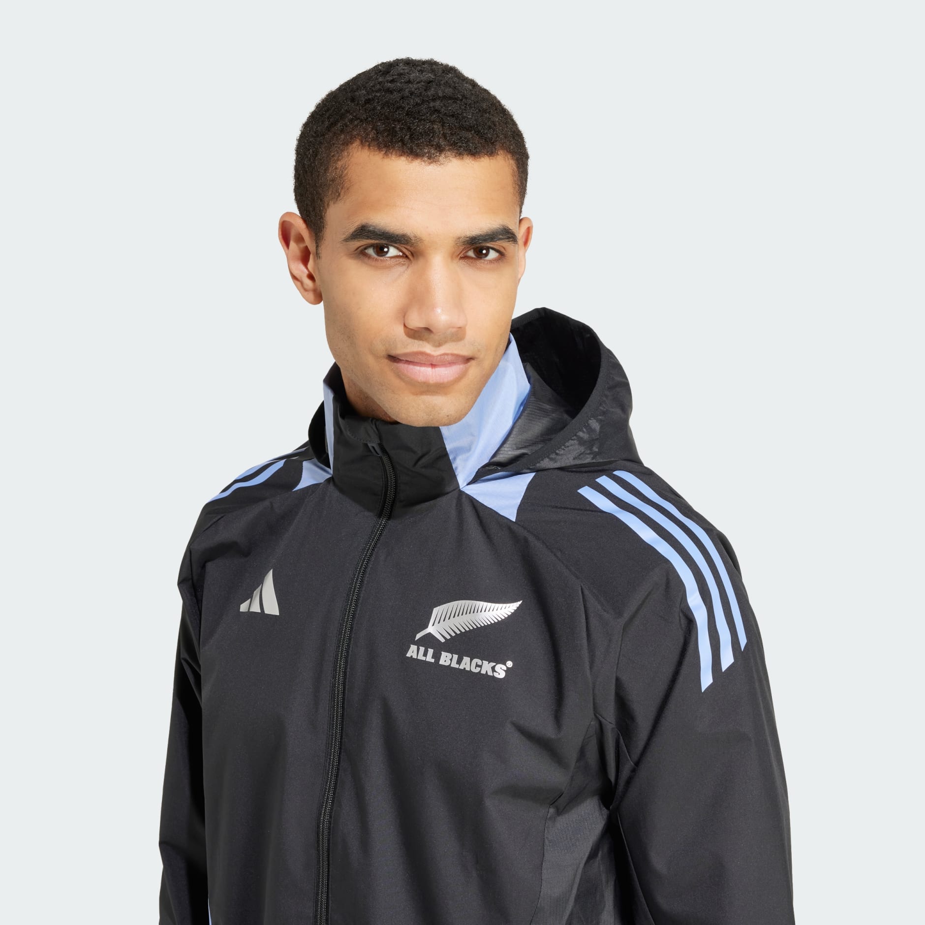 Clothing - All Blacks Rugby All-Weather Jacket - Black | adidas South ...