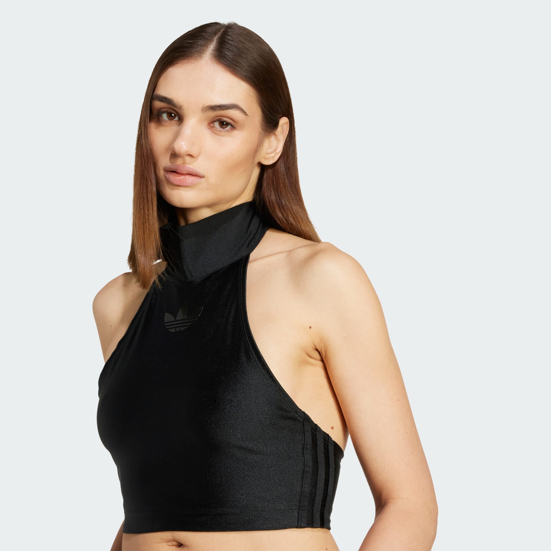 Tie-Neck Crop Top