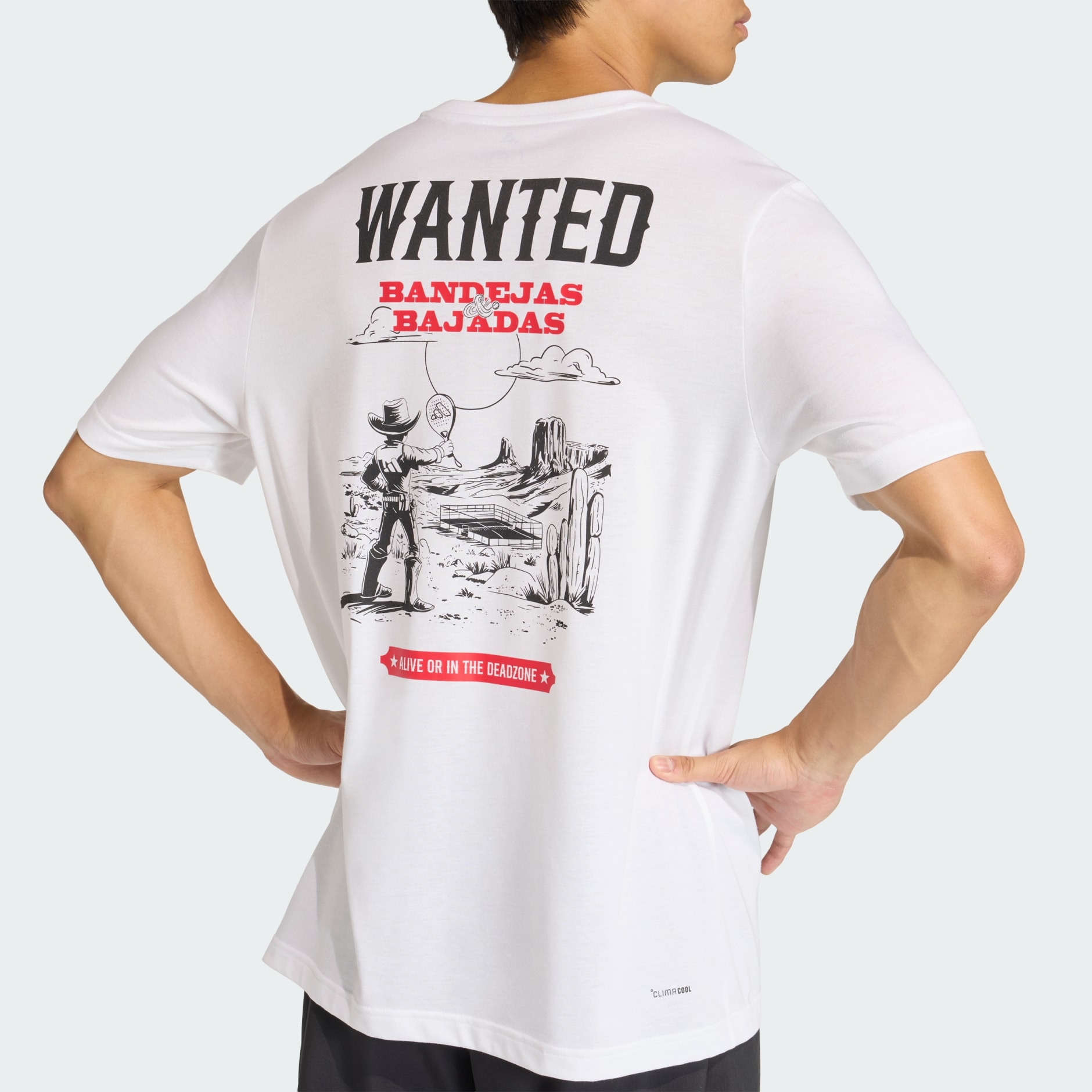 PADEL WANTED GRAPHIC T-SHIRT