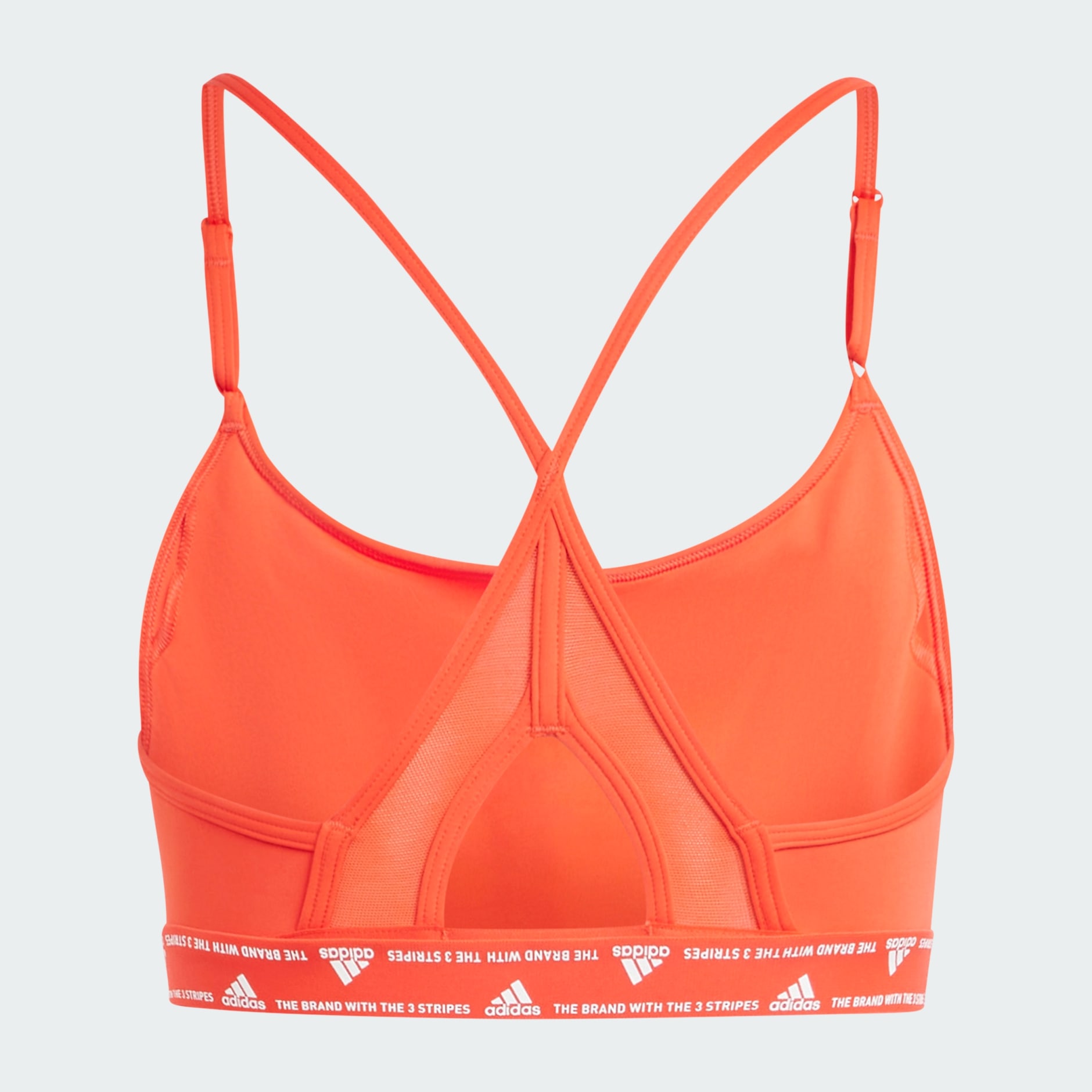 adidas Aeroreact Training Light-Support 3-Stripes Bra