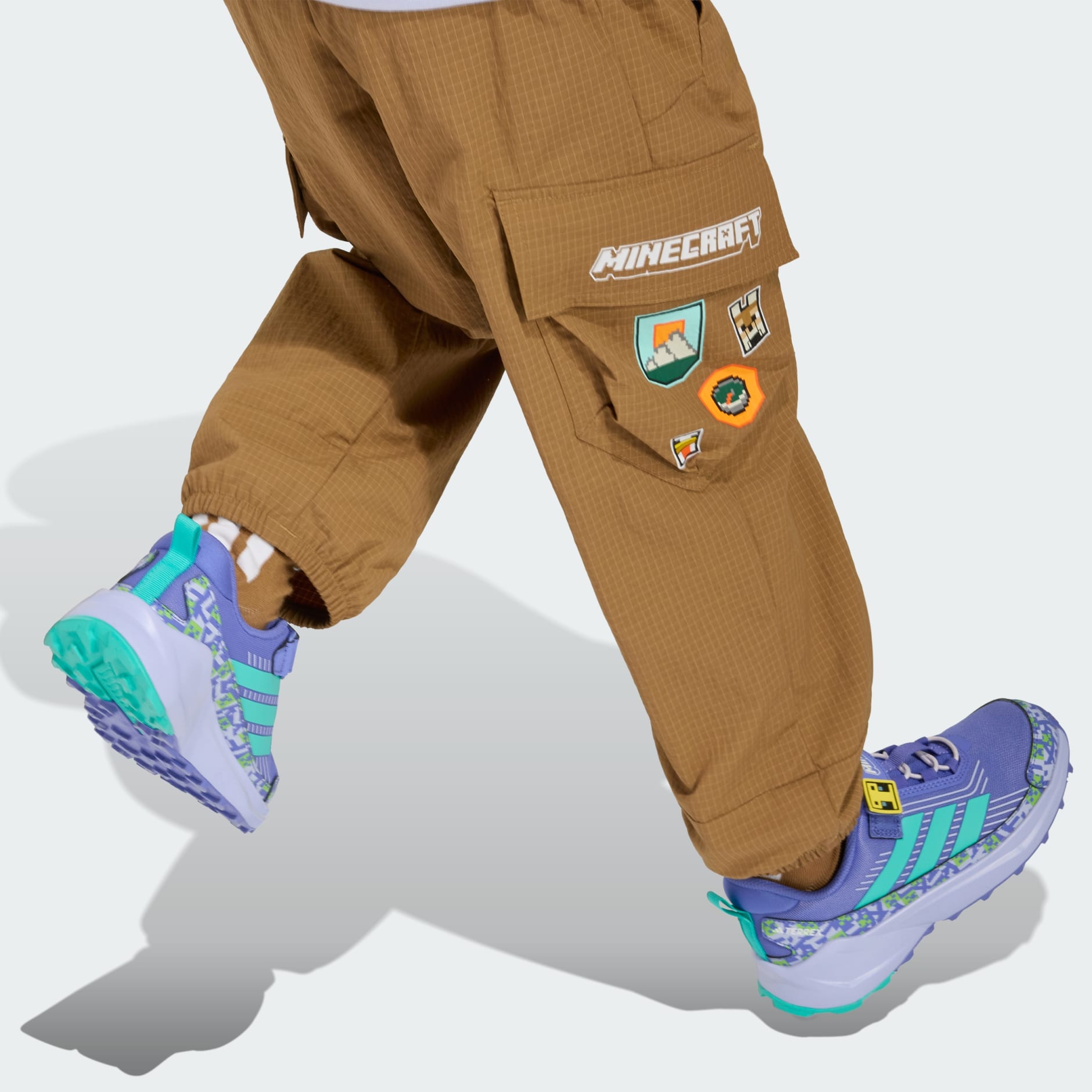 Dječje cargo hlače adidas Minecraft Terrex CLIMA365