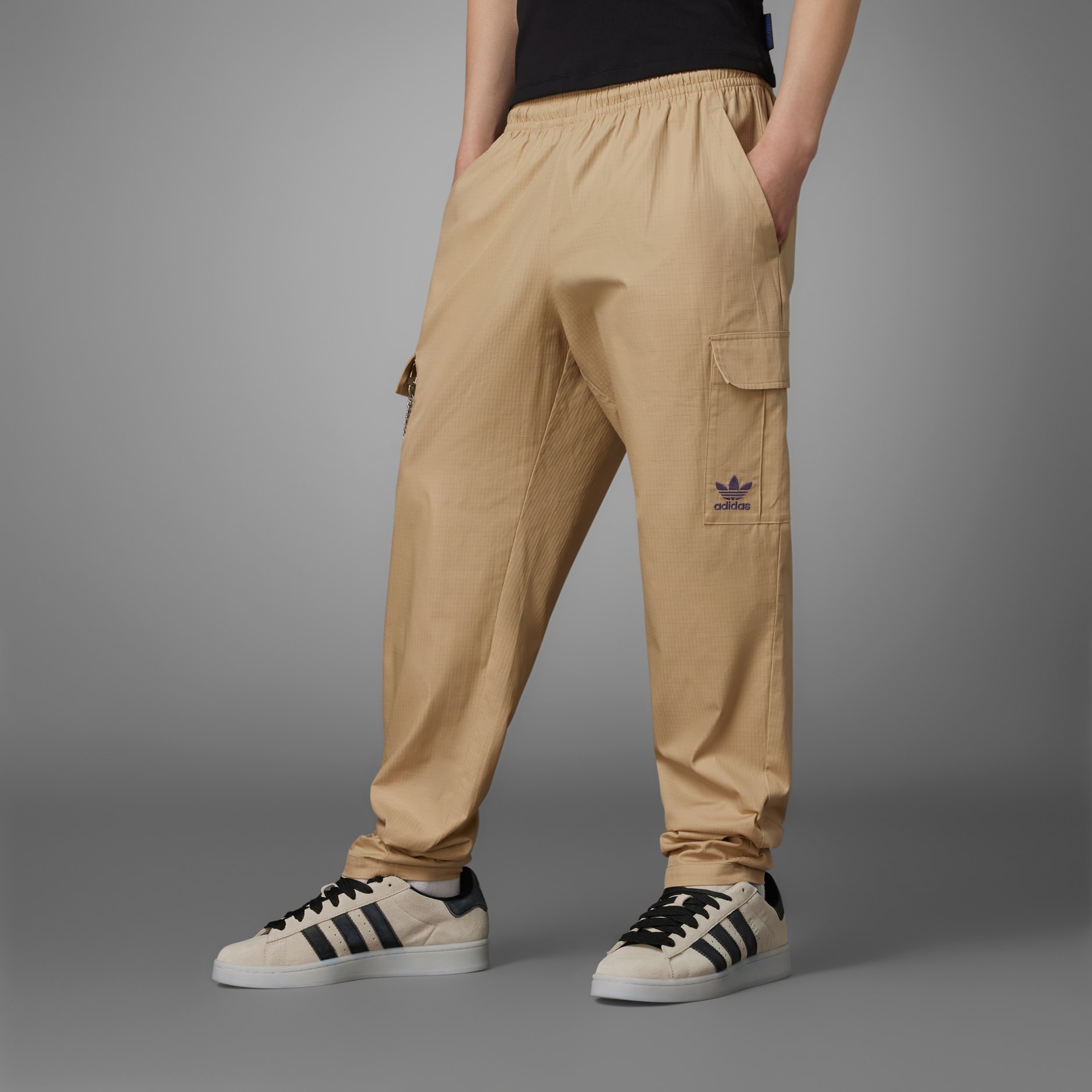 adidas Enjoy Summer Cargo Pants Beige adidas IL