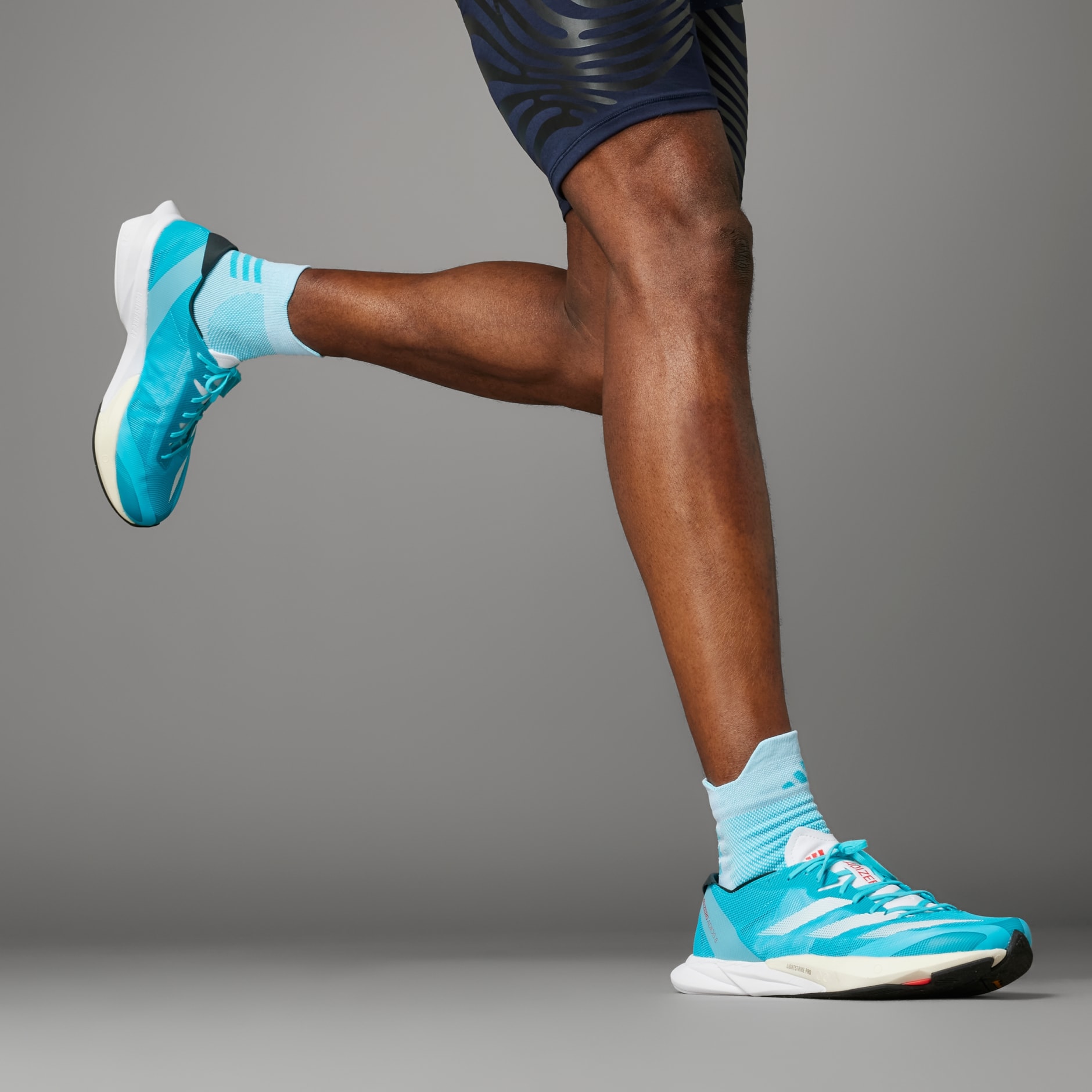 Men's Shoes - Adizero Adios 8 Shoes - Turquoise | adidas Egypt