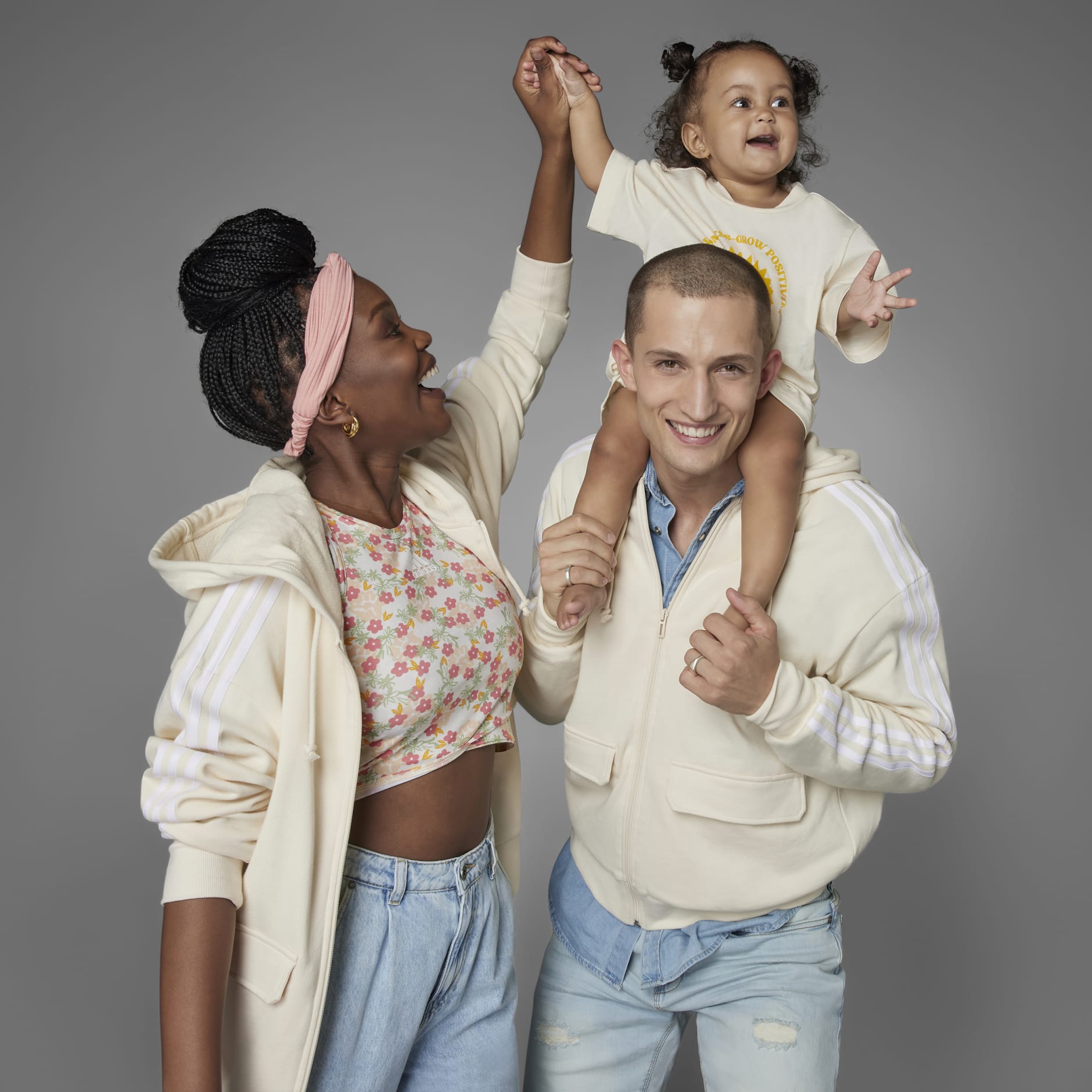 Grow Positivity Full-Zip Hoodie (Gender Neutral)
