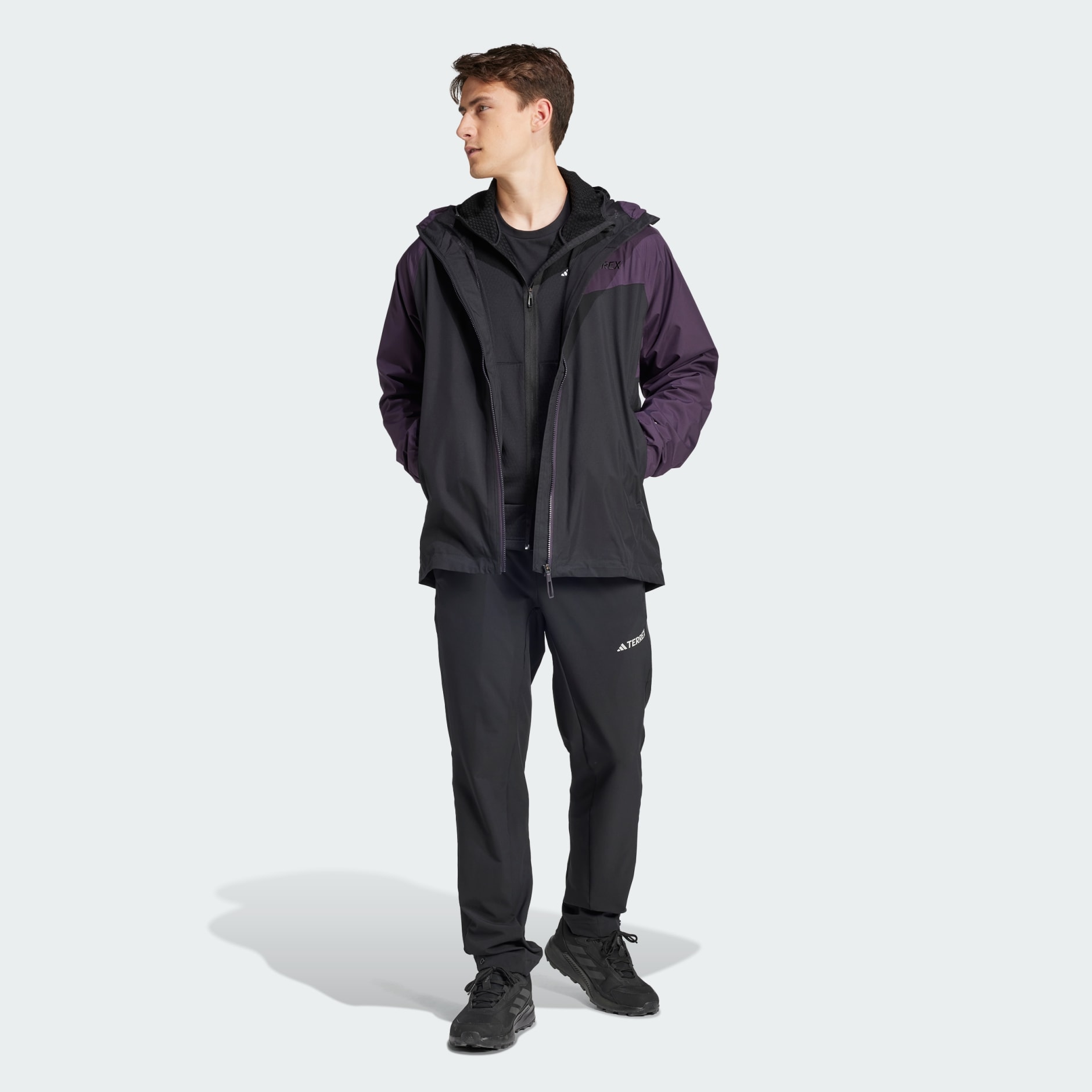 adidas Terrex Multi 2L RAIN.RDY Jacket - Black | adidas UAE
