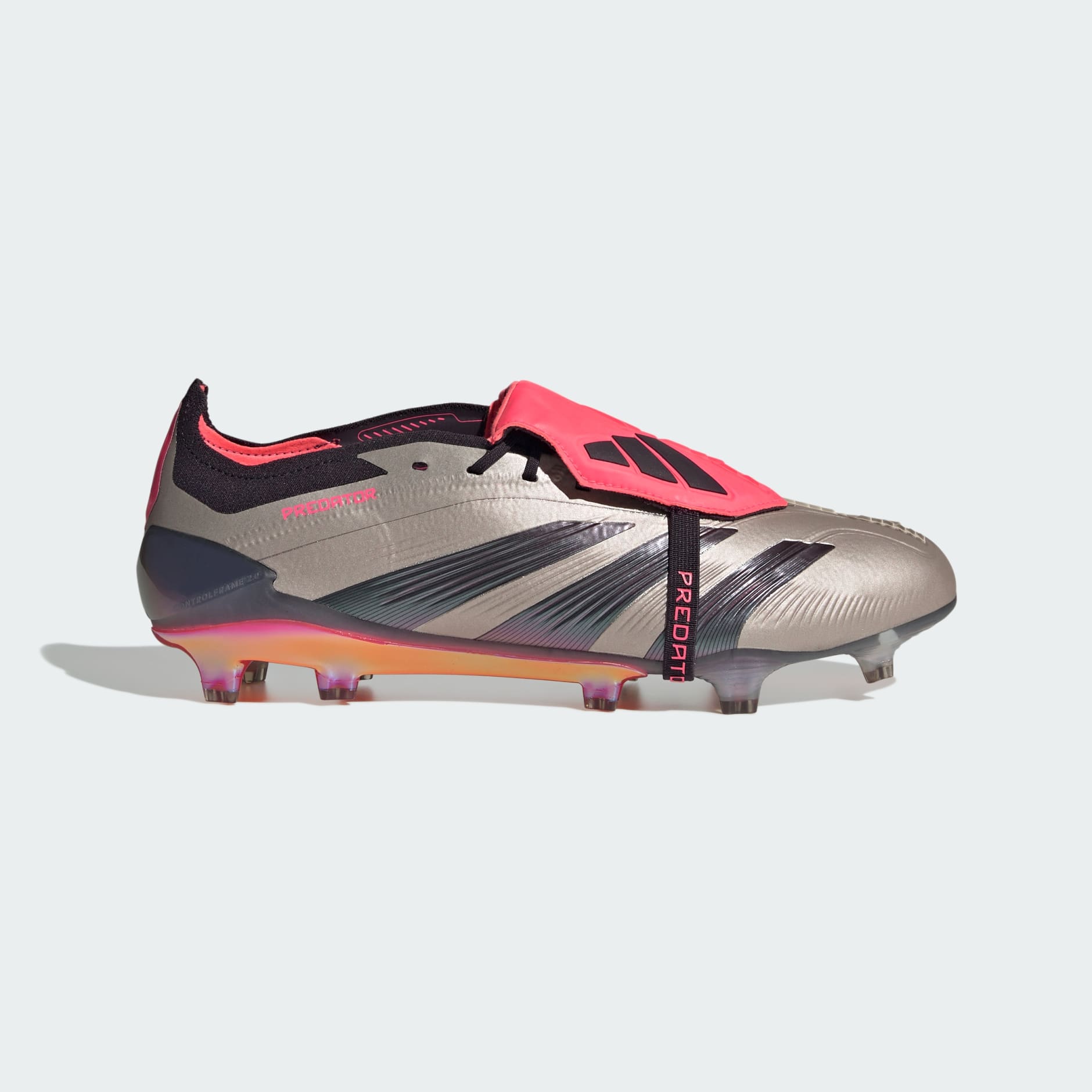 Shoes Predator Elite Fold Over Tongue Firm Ground Boots Grey adidas Saudi Arabia