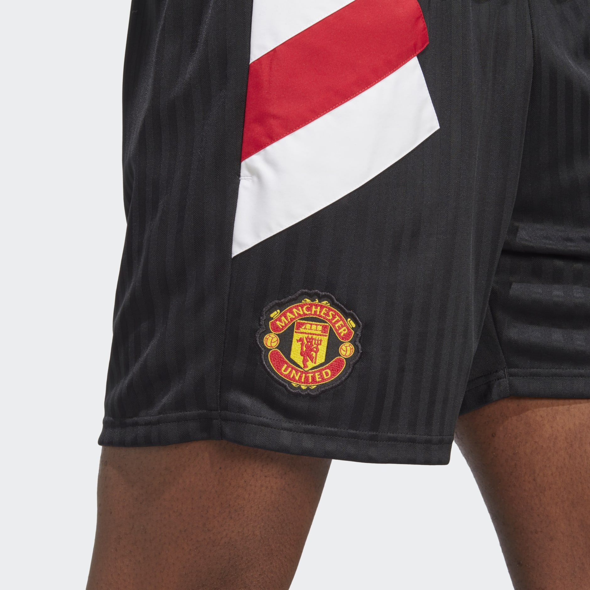 adidas Manchester United Icon Shorts - Black | adidas ZA