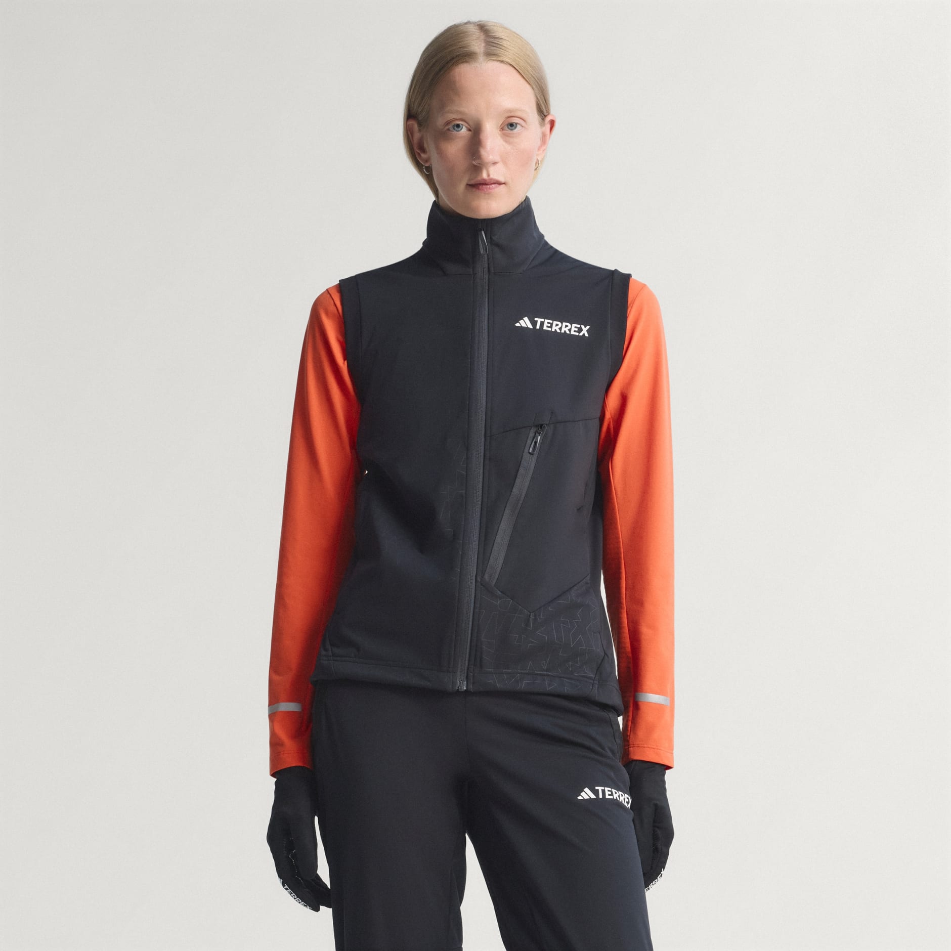 Vestă softshell de schi fond Terrex Xperior