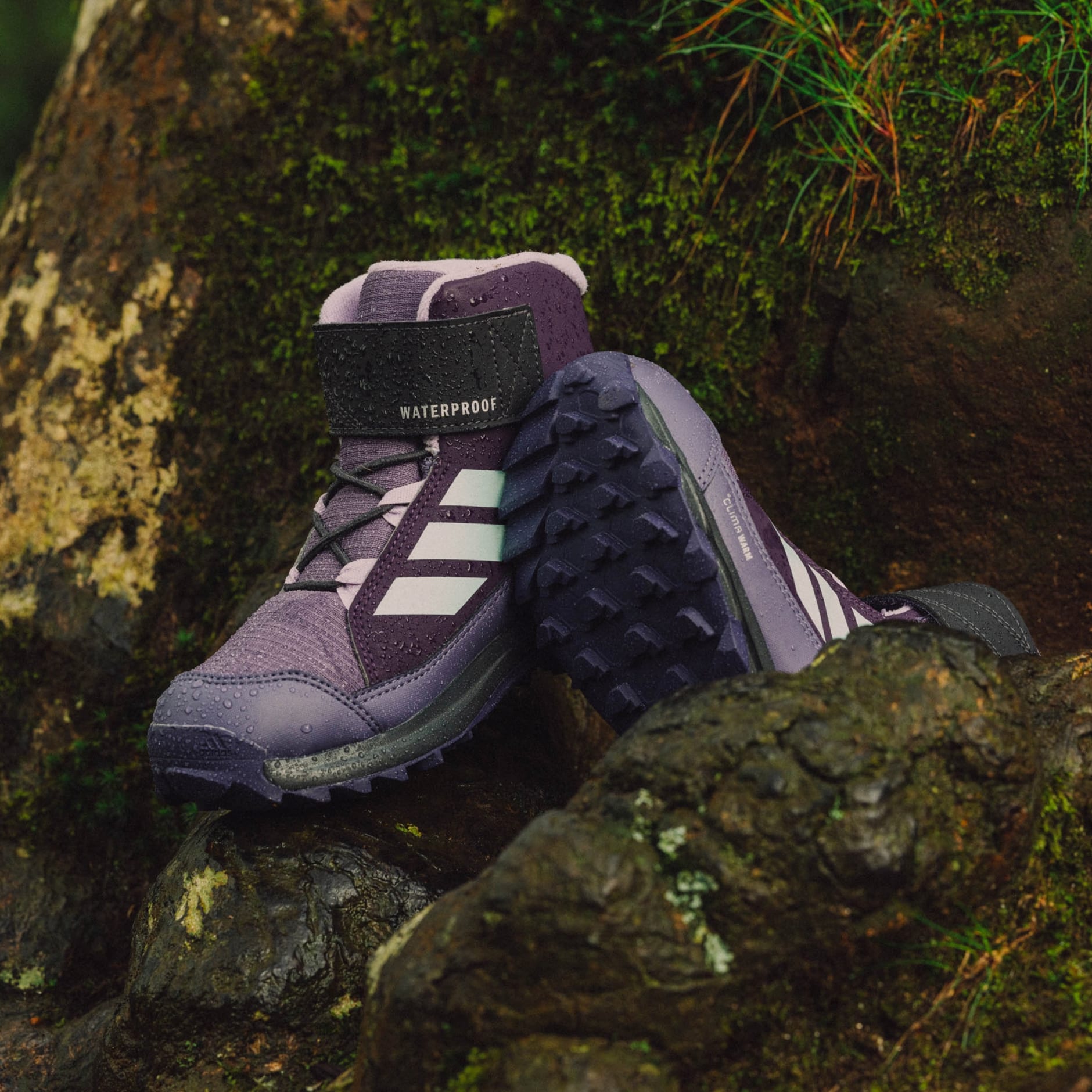 Dječje zimske cipele Terrex Snow CF CLIMAWARM