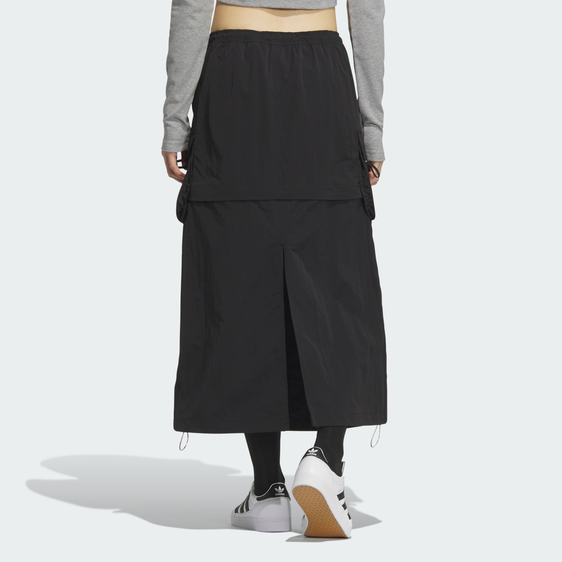 ☆Adidas☆Originals Cargo Skirt Black adidas Originals cargo mini skirt in black | ASOS