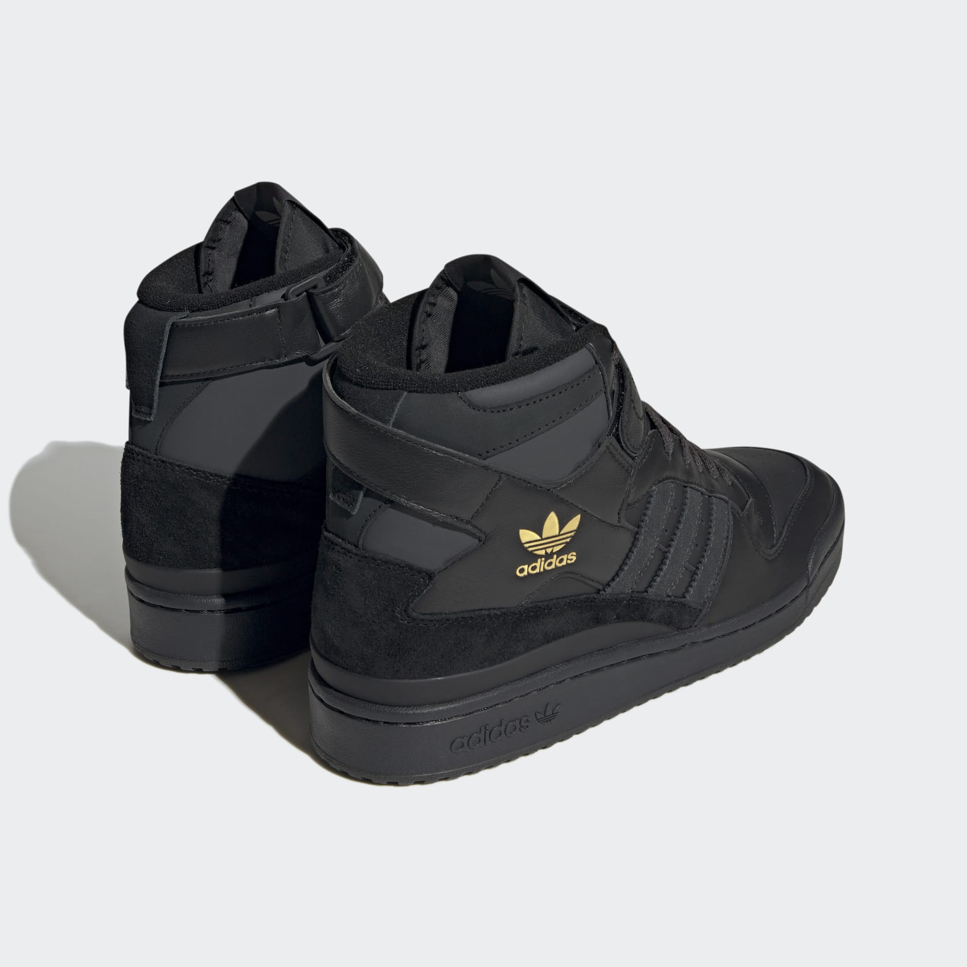 adidas Originals FORUM LOW UNISEX - Trainers - core black/grey six
