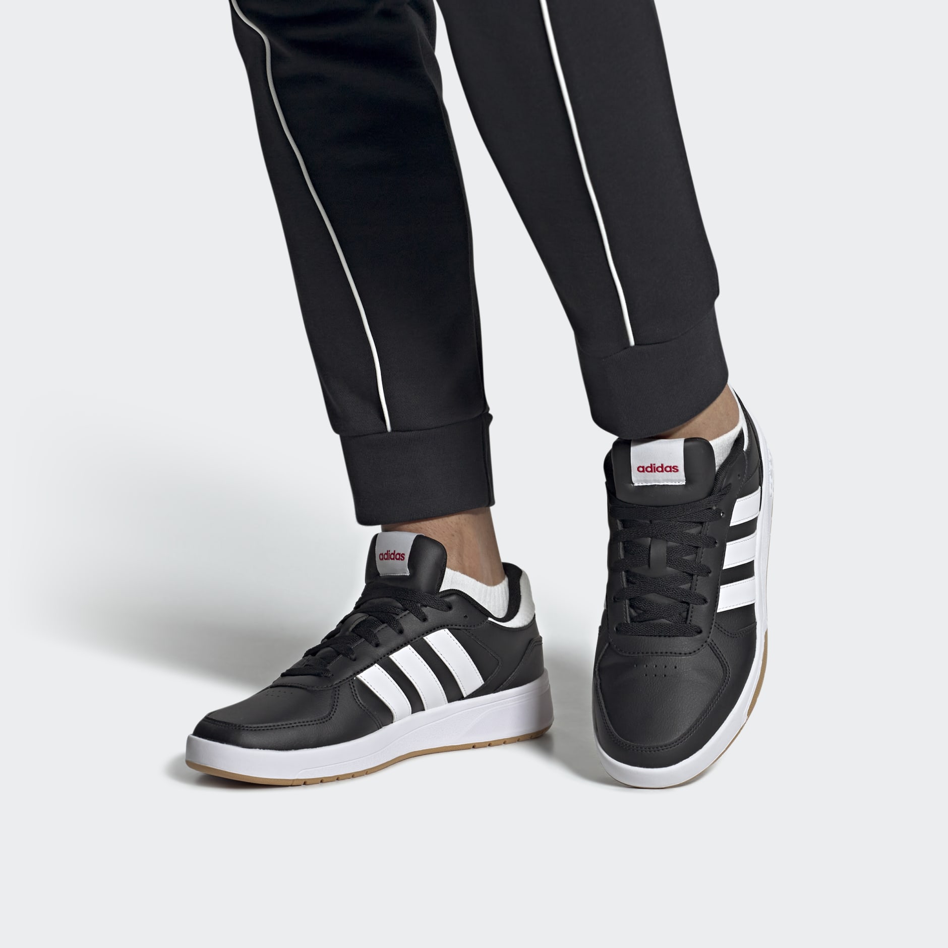 adidas CourtBeat Court Lifestyle Shoes - Black | adidas UAE