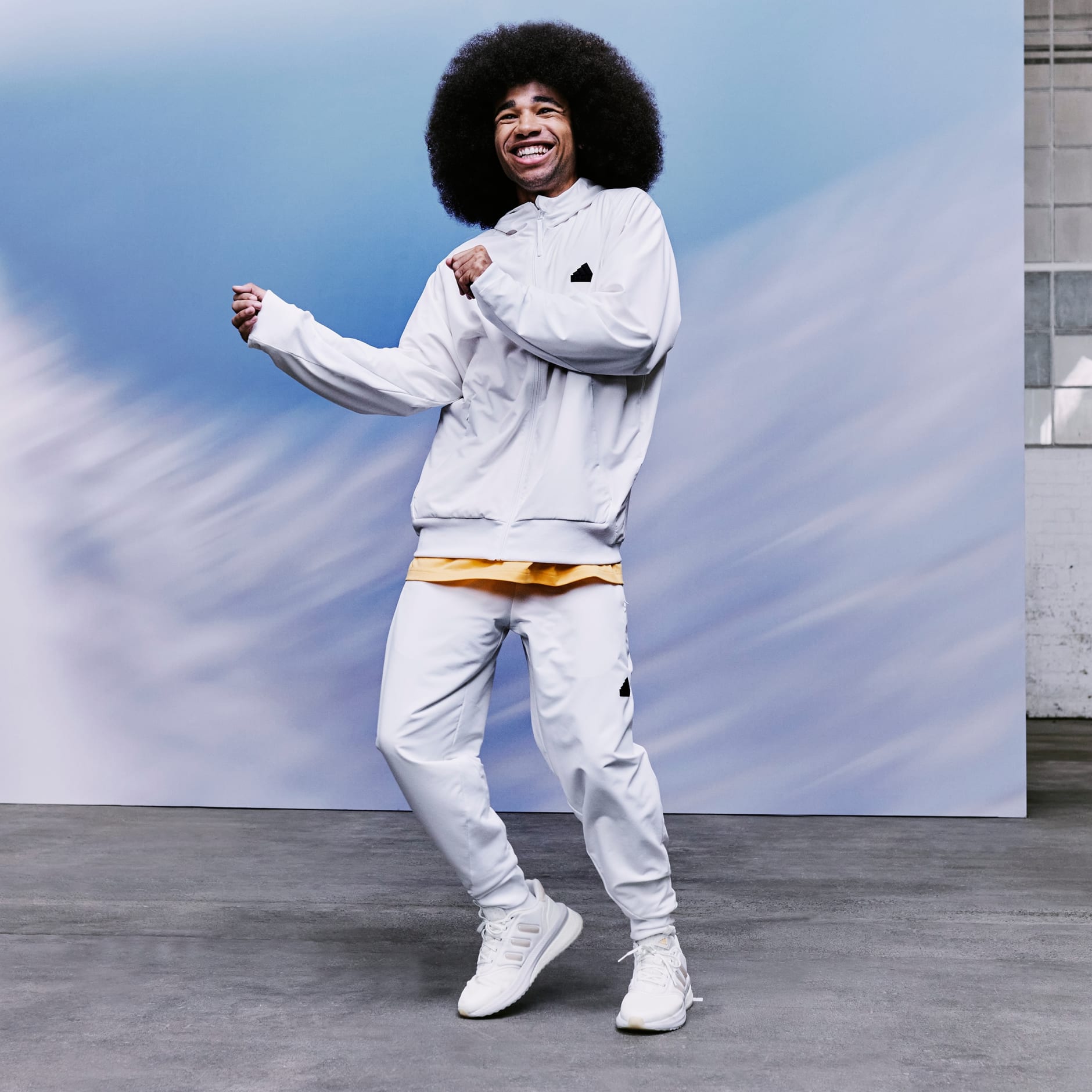 Men's Clothing - Z.N.E. Woven Pants - White | adidas Saudi Arabia