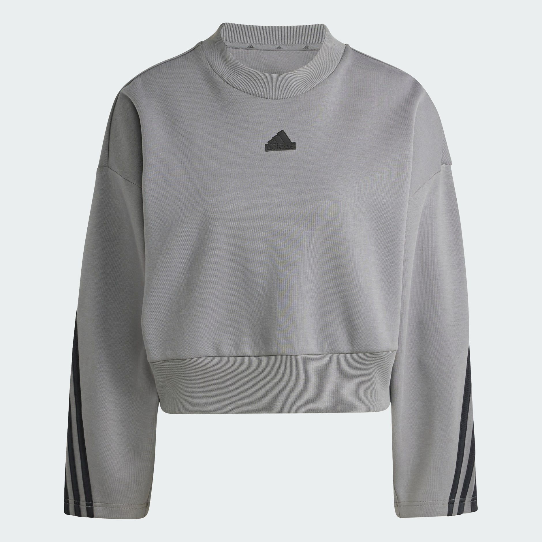 Adidas originals women's 3 stripes sweatshirt online