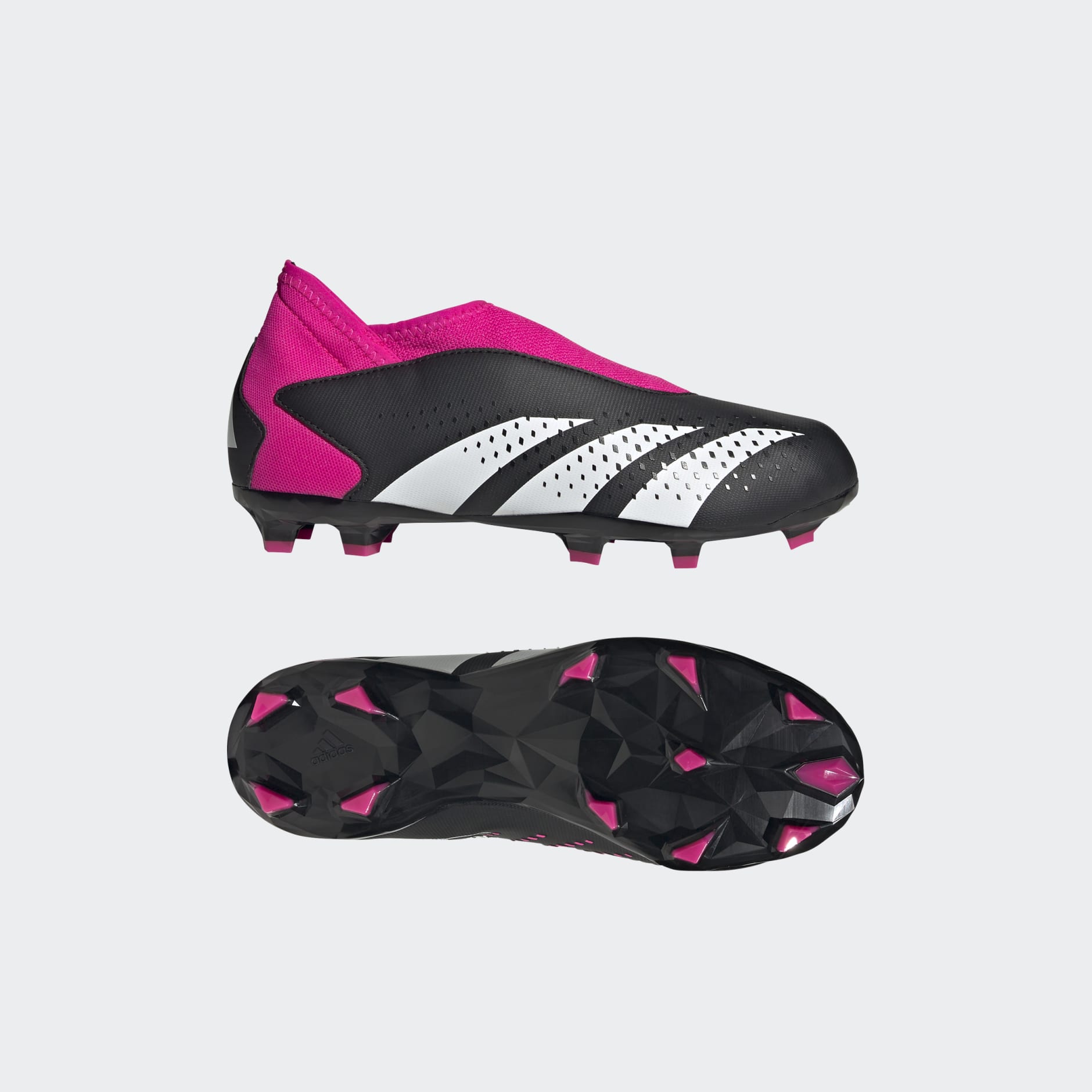 adidas laceless football boots junior