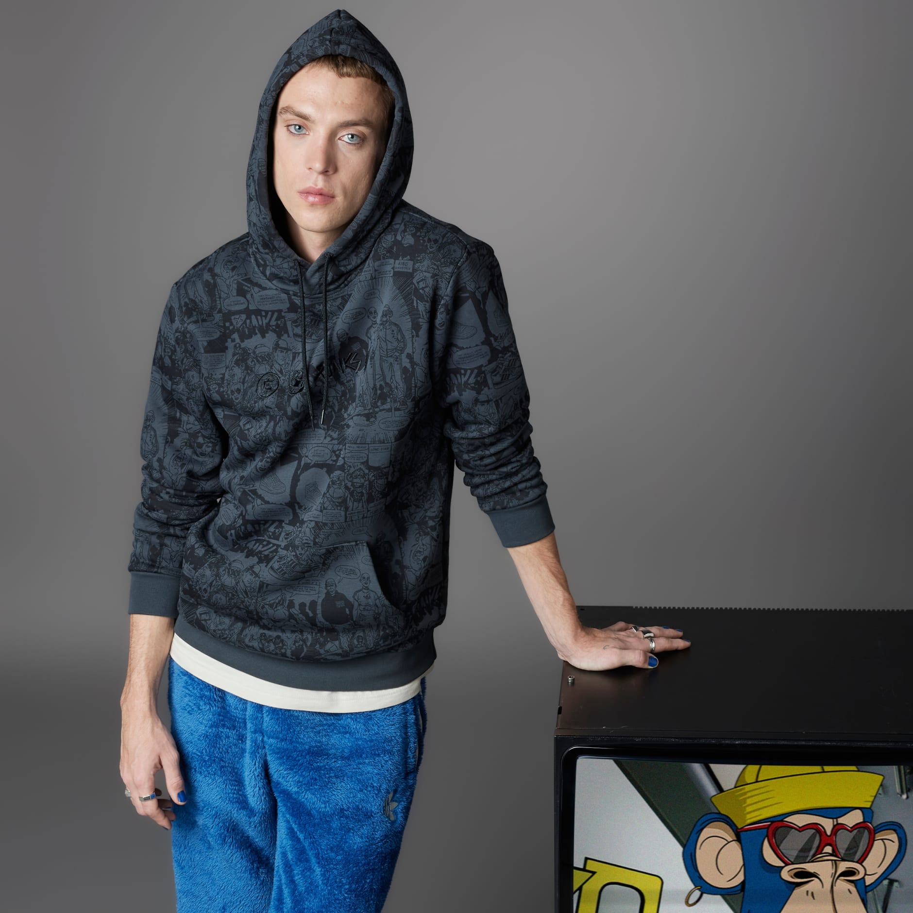 Into the Metaverse Hero Comics Hoodie