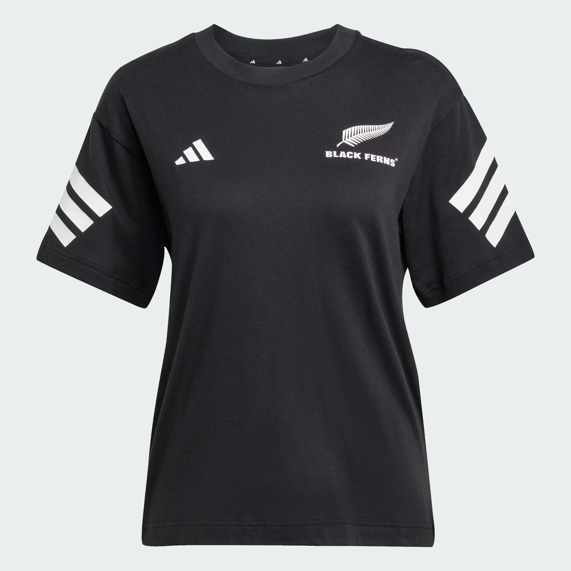 Tricou Black Ferns cu 3 dungi