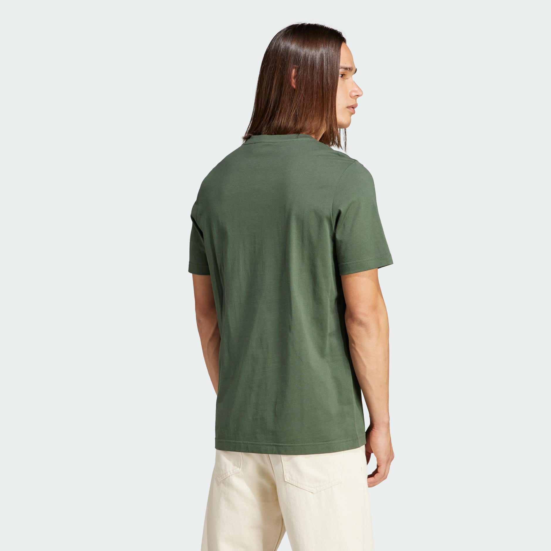 - Tongue Clothing Green Men\'s Oman Camo Graphics adidas Label - Tee |