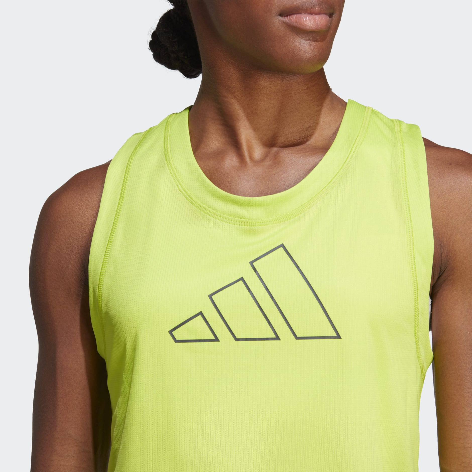 Clothing - Hyperbright Training Tank Top - Green | adidas South Africa