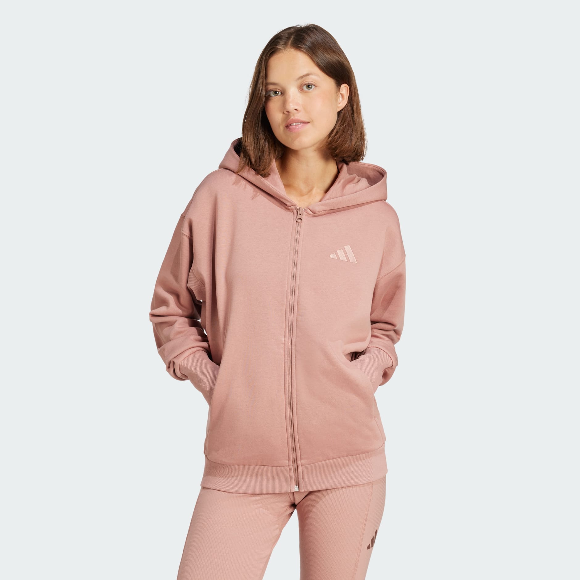 جاكيت بقبعة ALL SZN Fleece Full-Zip