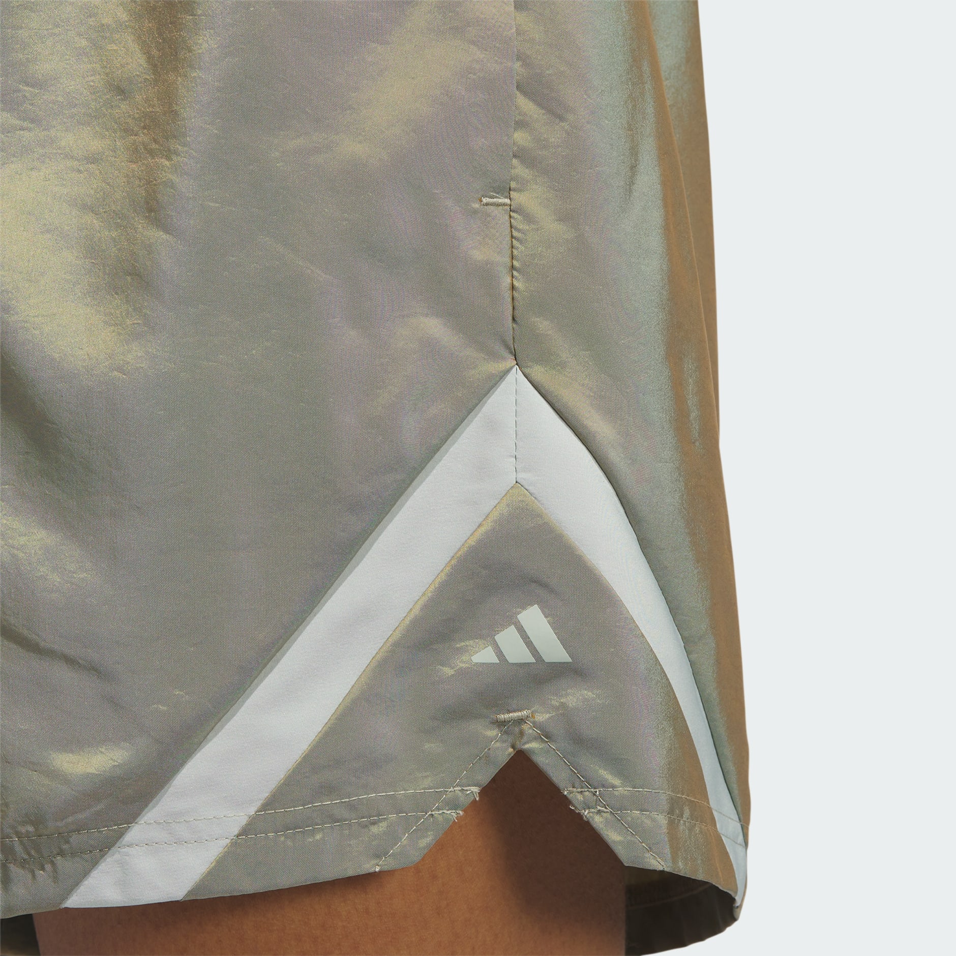 Adidas store iridescent shorts