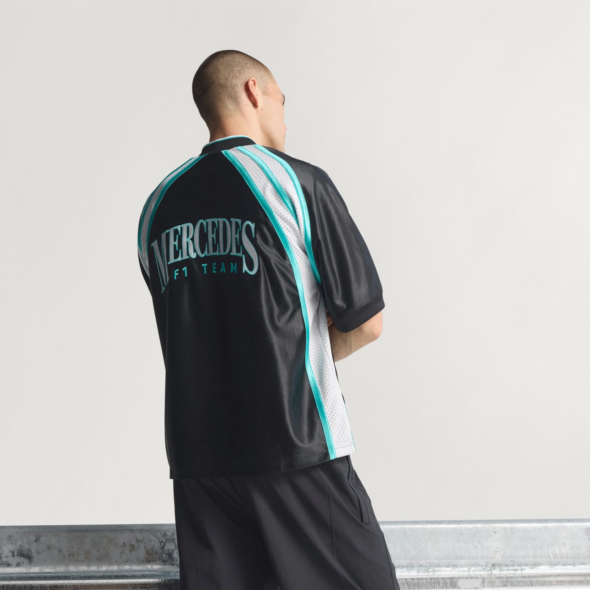 Mercedes - AMG Petronas Formula 1 Team Las Vegas Tricou de Baseball Pentru Bărbați