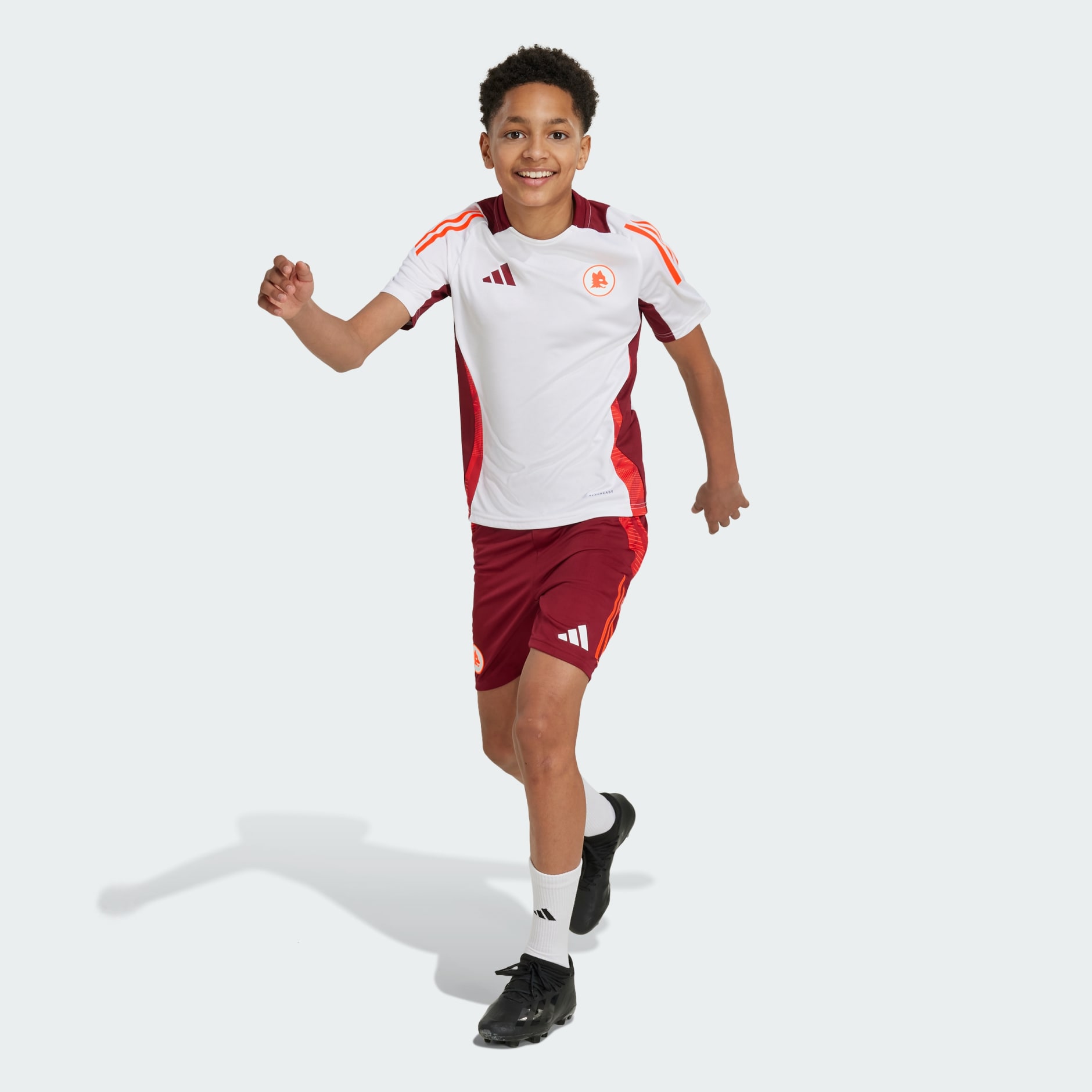 Tricou de antrenament AS Roma Tiro 24 Competition pentru copii