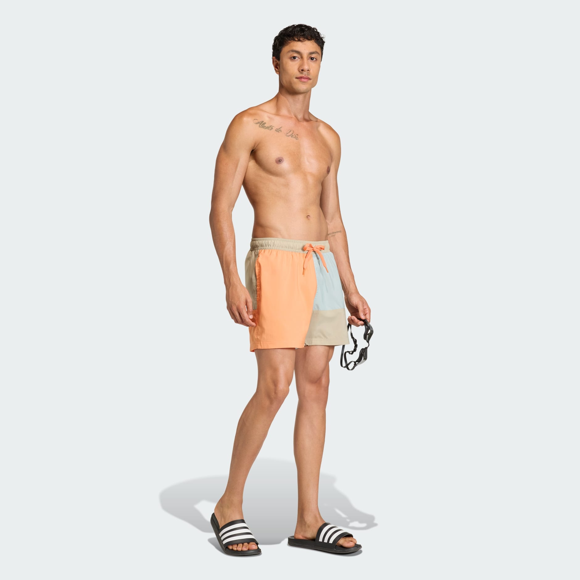 COLORBLOCK SWIM SHORTS 5INCH
