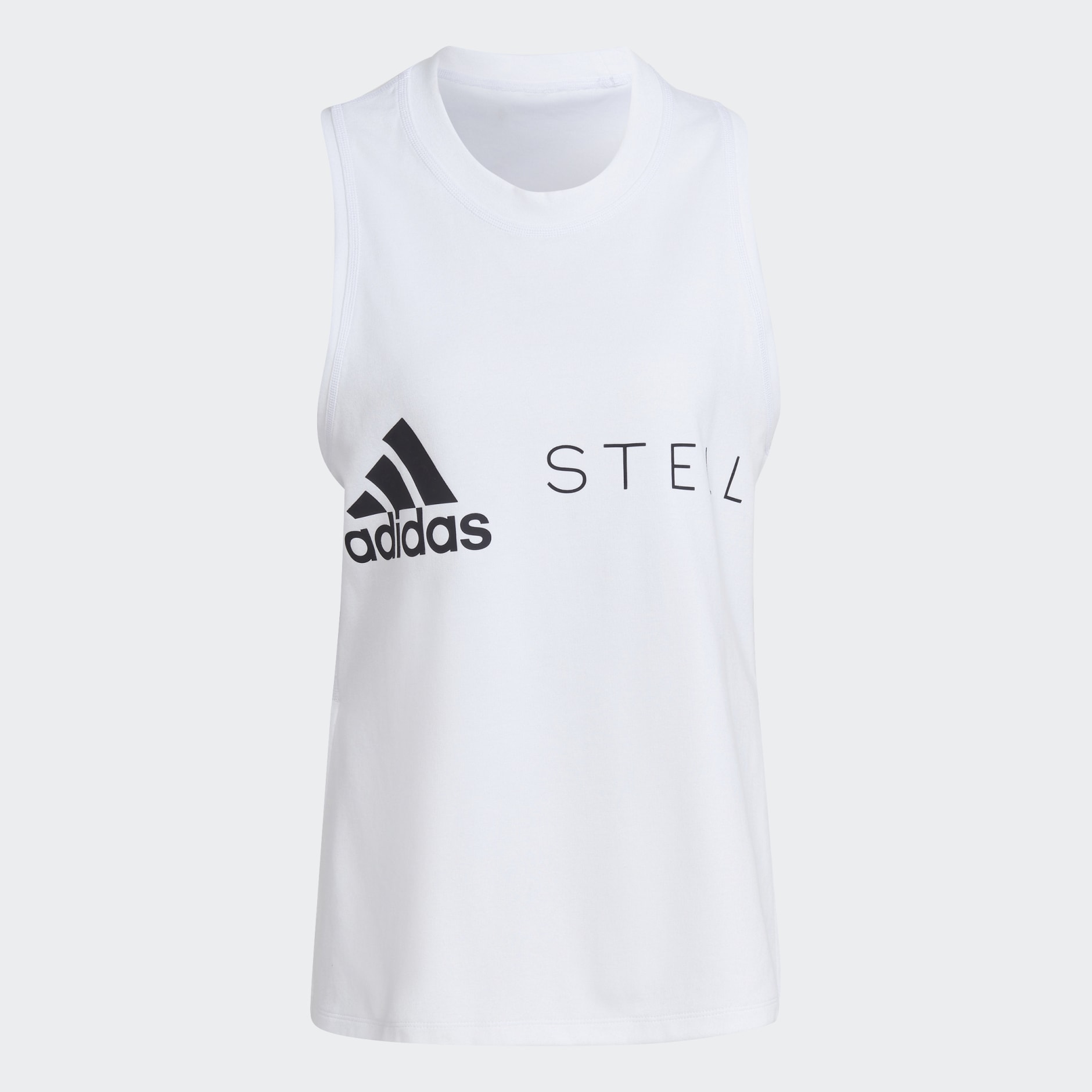 adidas adidas by Stella McCartney Sportswear Logo Tank Top - White ...
