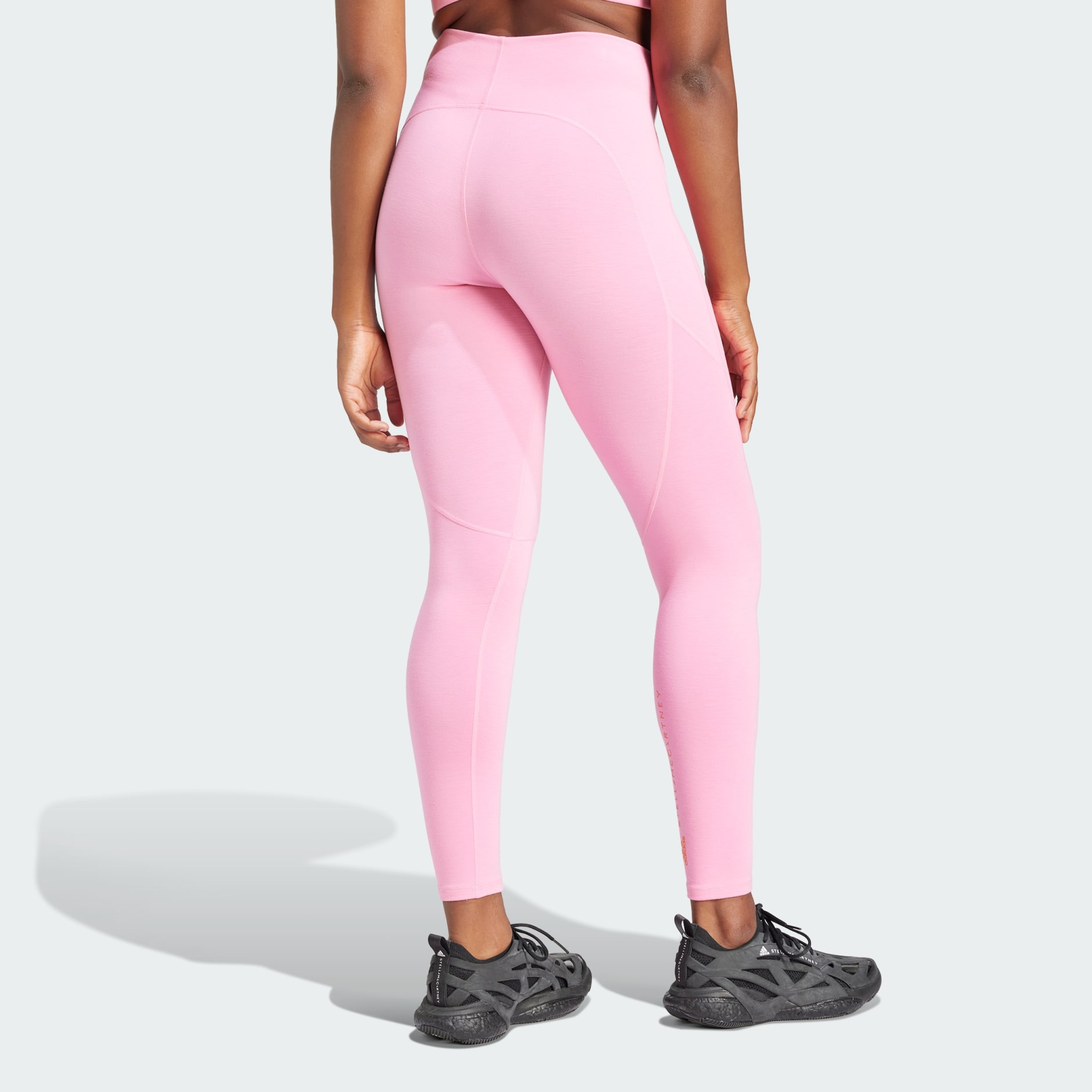 Pretty Leggings 3/4 Of Running Pink Stella Mccartney adidas Size