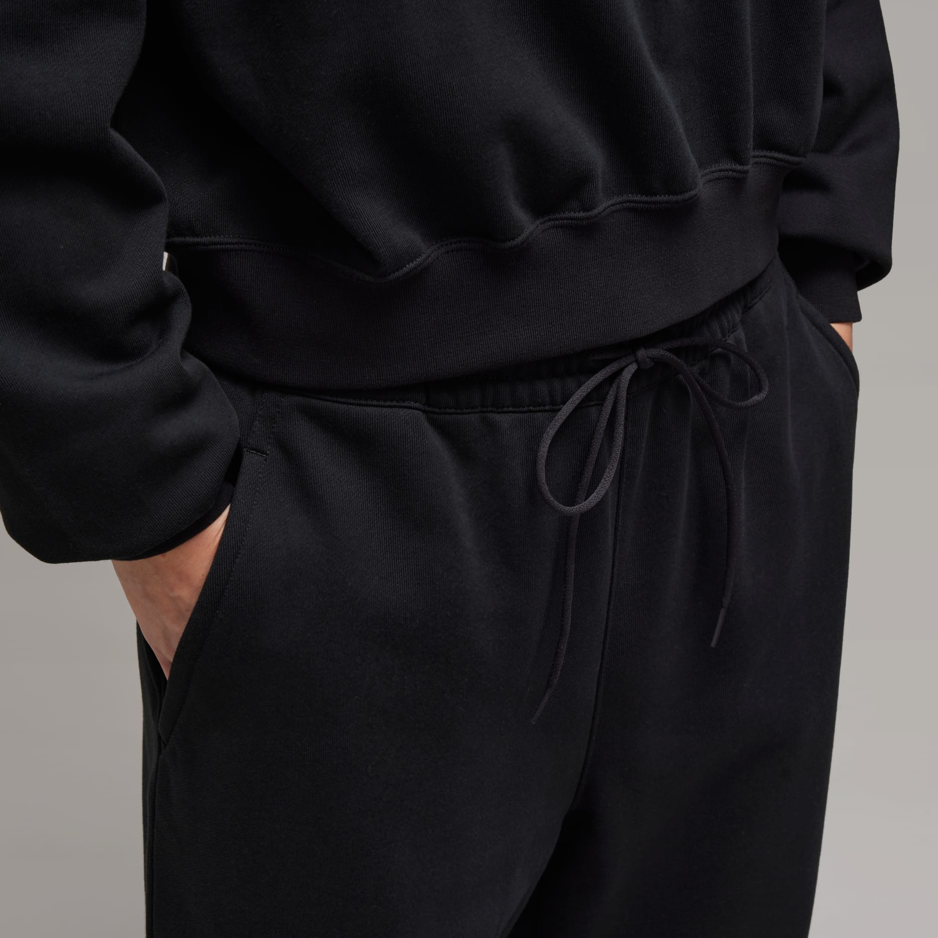 Y-3 French Terry Wide Leg Pants