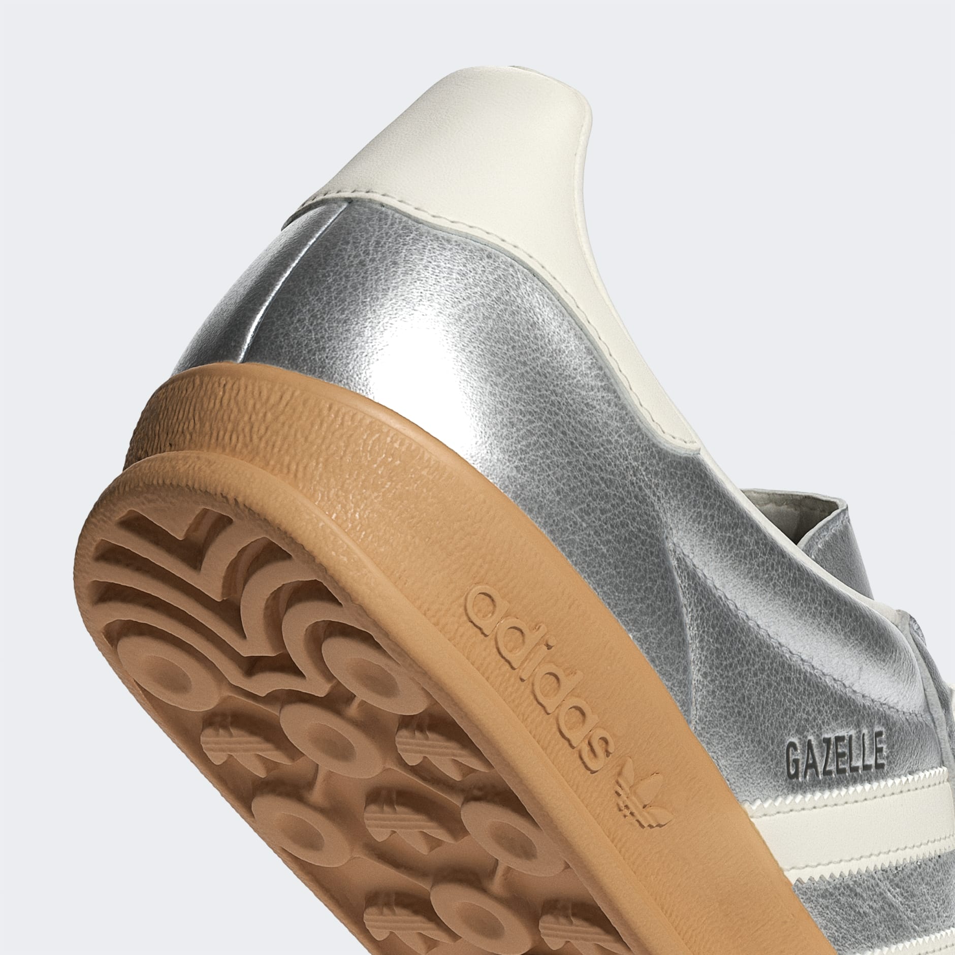 ★adidas★ Gazelle Indoor Silver Adidas Originals Gazelle Indoor Silver Metallic Core White
