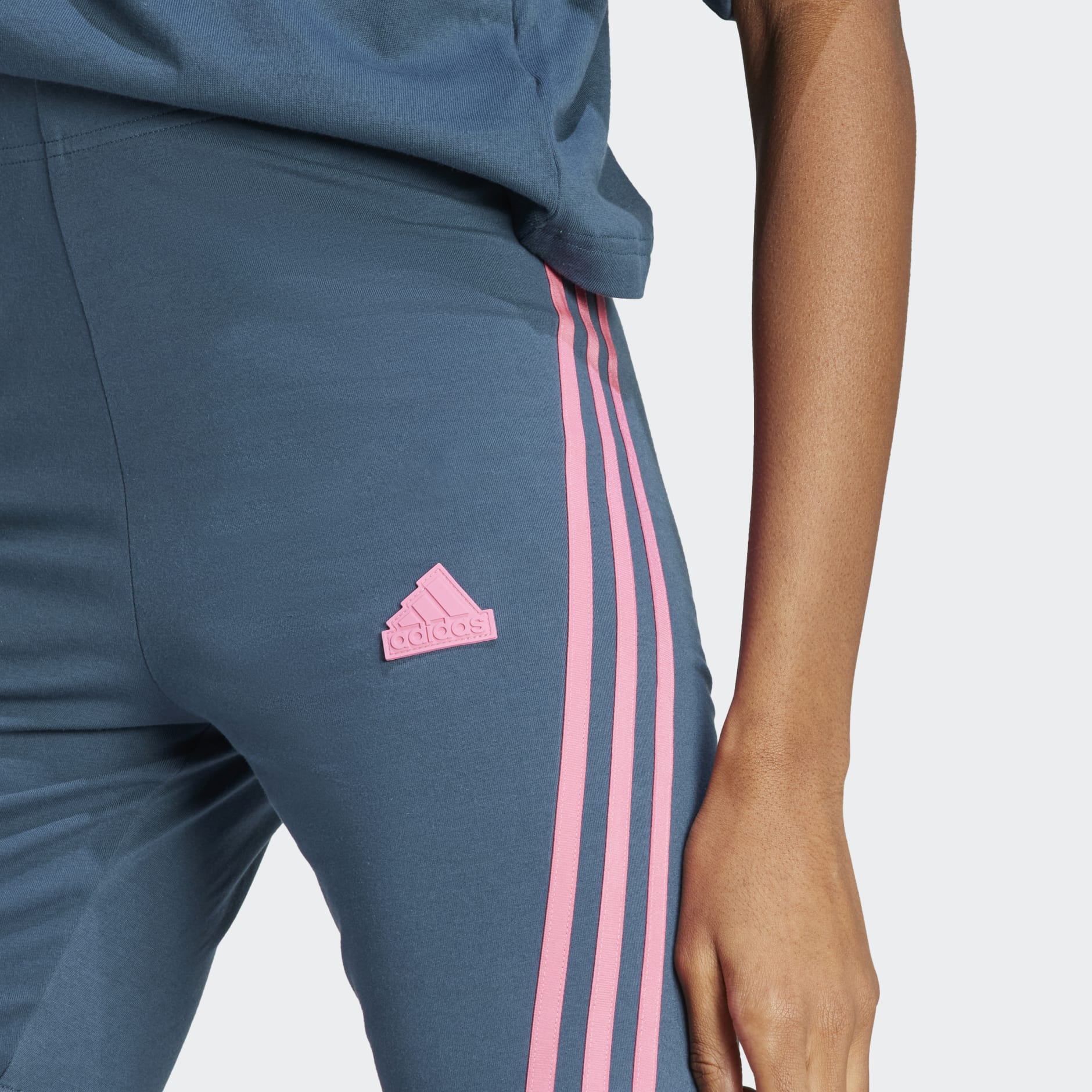 Women's Clothing - Future Icons 3-Stripes Bike Shorts - Turquoise 