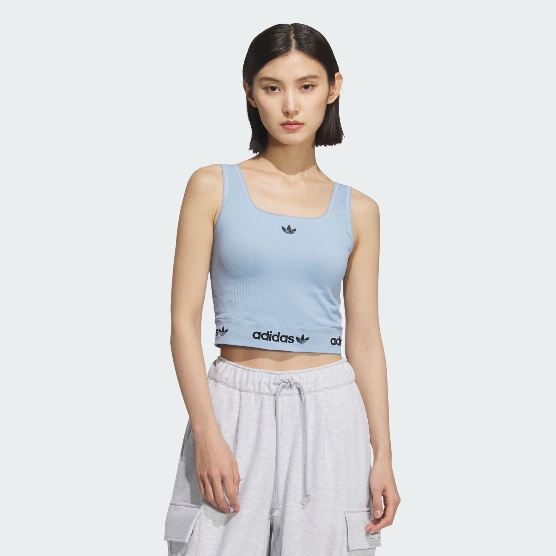 Waistband Padded Tank Top