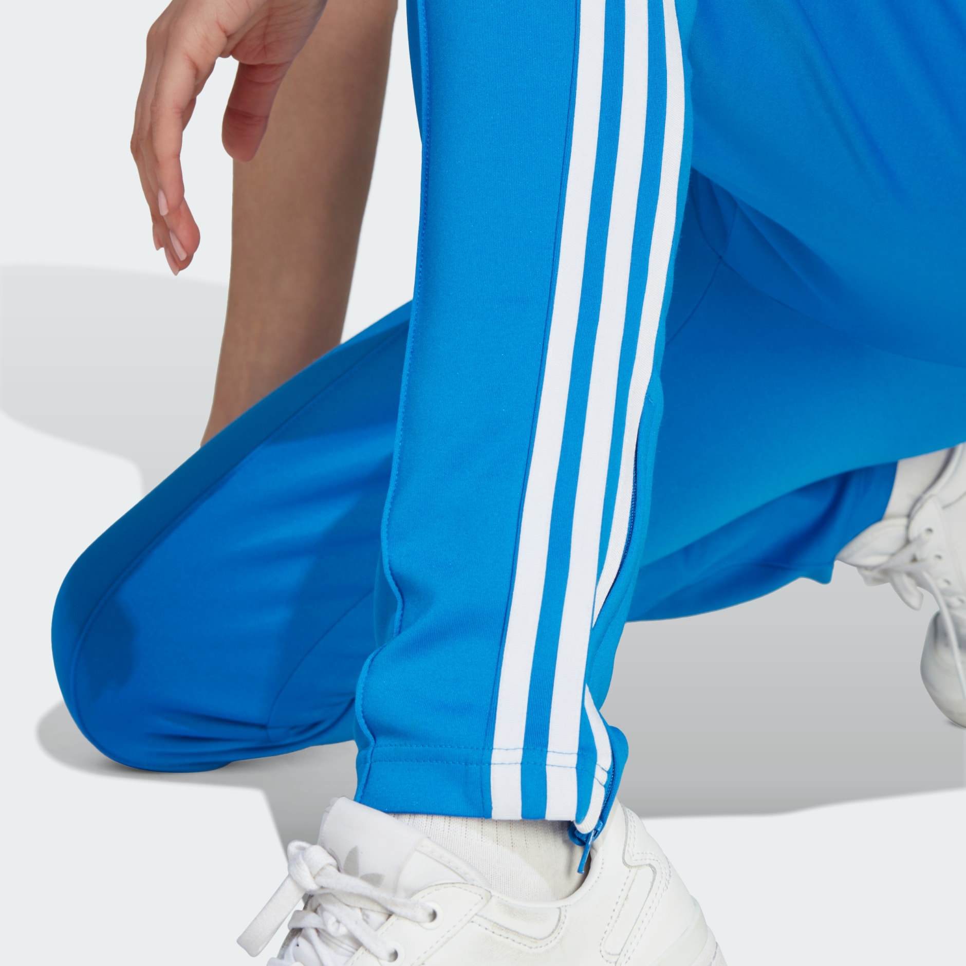 Adidas Originals Women's SST TRACK Adicolor Pants JOGGERS BlueBird ED7574 L