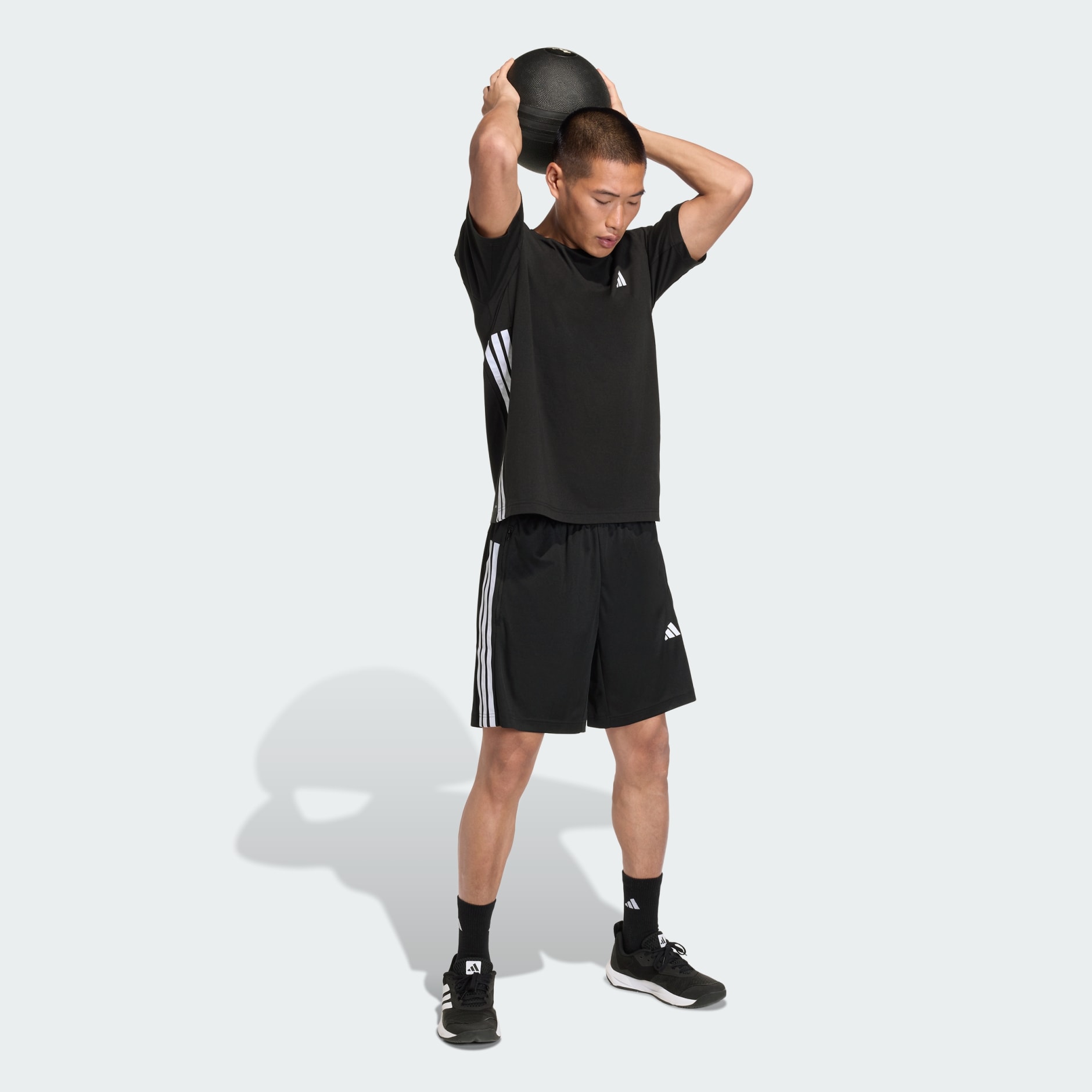 WORKOUT ESSENTIALS FEELREADY 3 STRIPES T-SHIRT