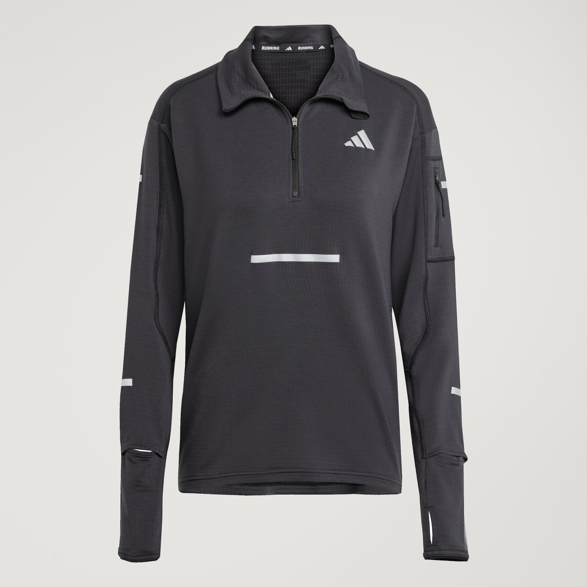 Top De Alergare Adi365 CLIMAWARM+ Cu Fermoar Pe Jumătate