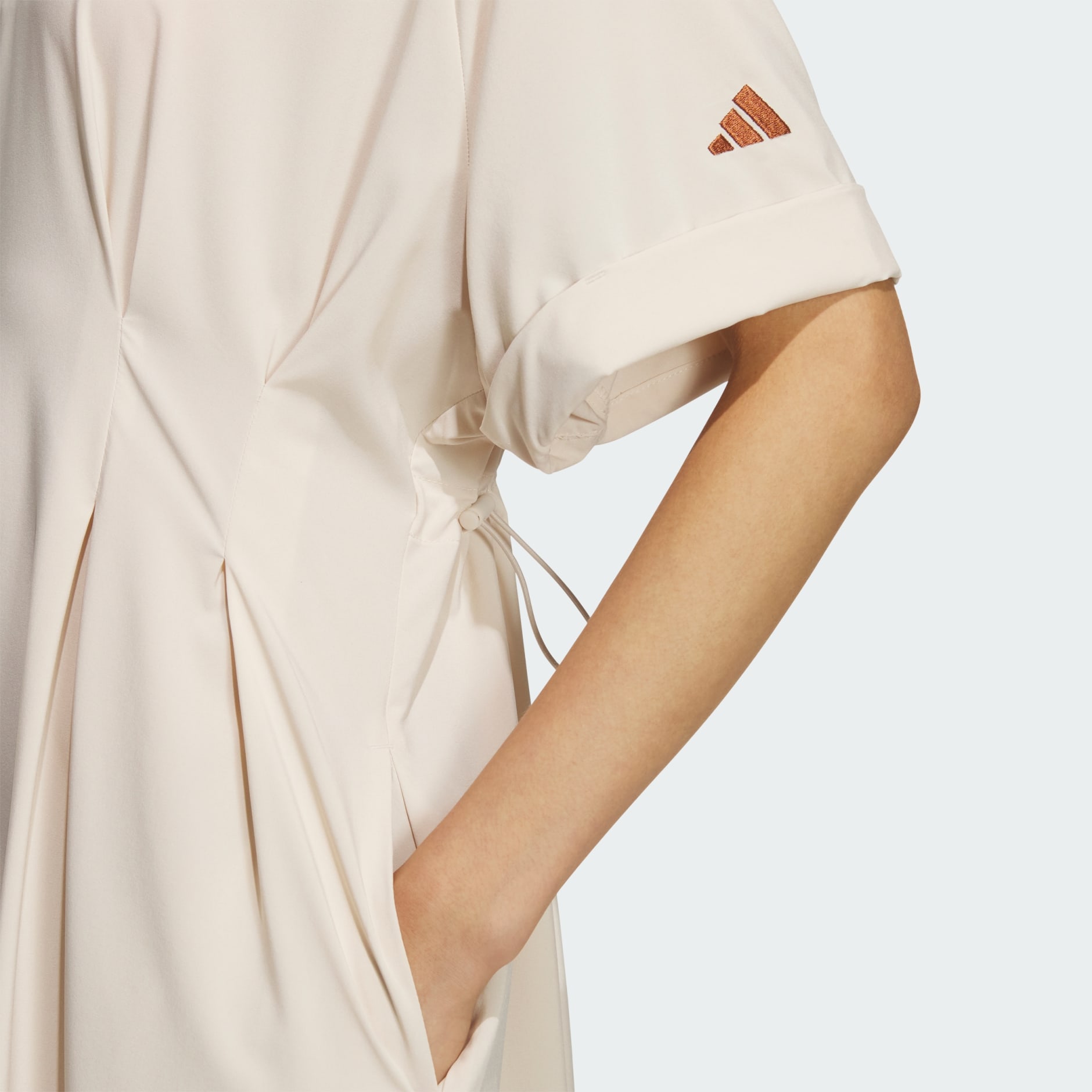 SOFTLUX STRETCH WOVEN LOOSE FIT DRESS