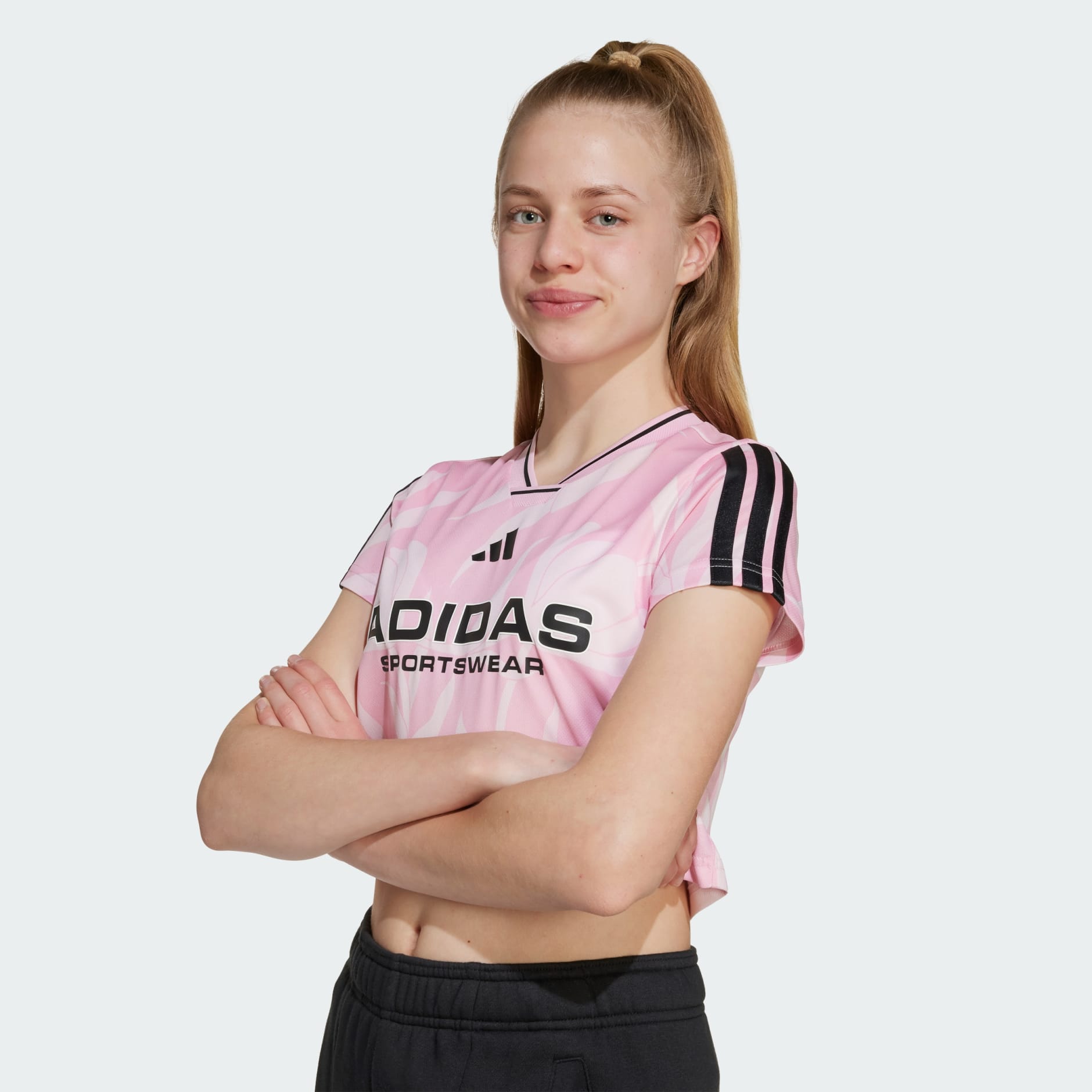 House of Tiro Colors of Football Crop Tee Kids