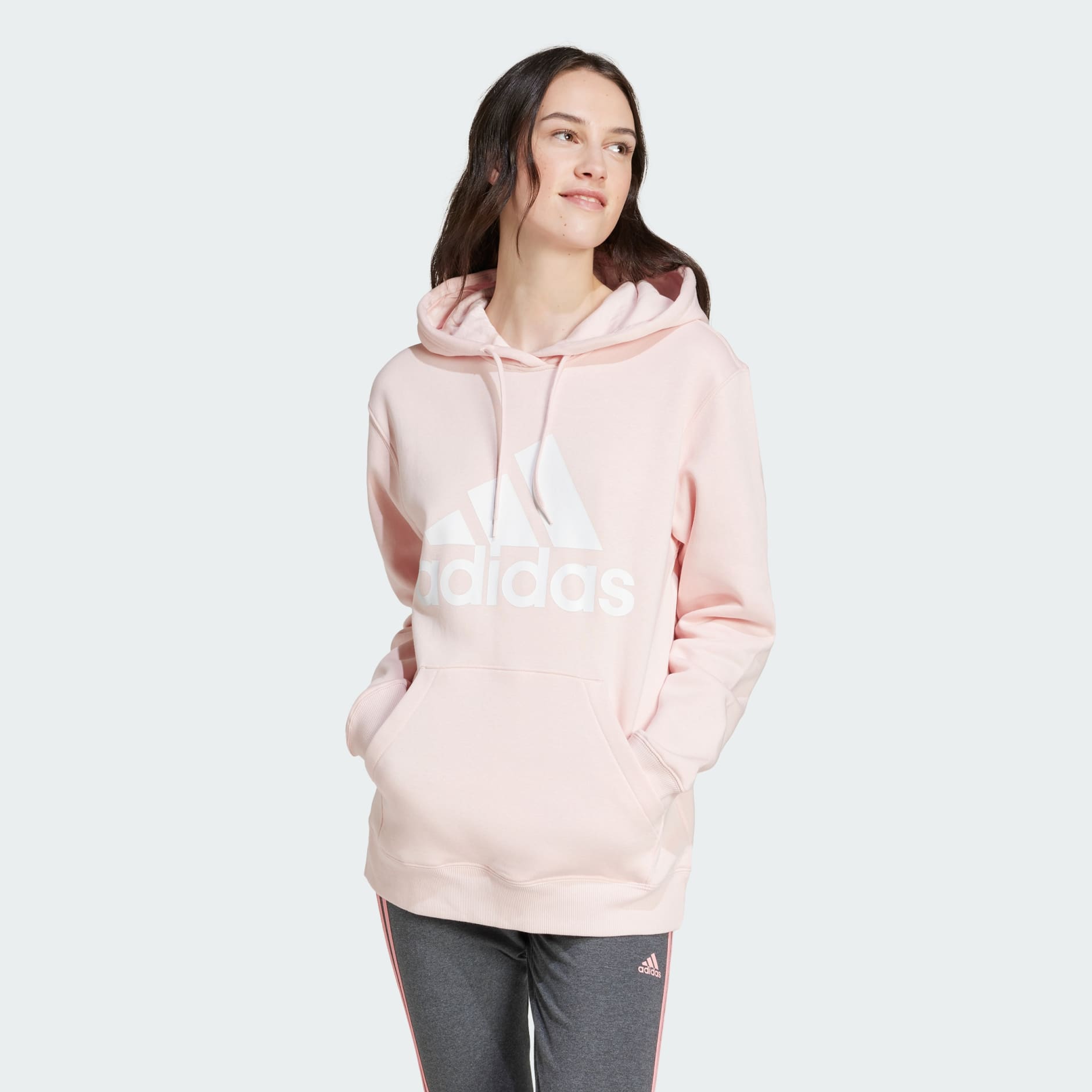 Essentials pullover hoodie adidas hotsell