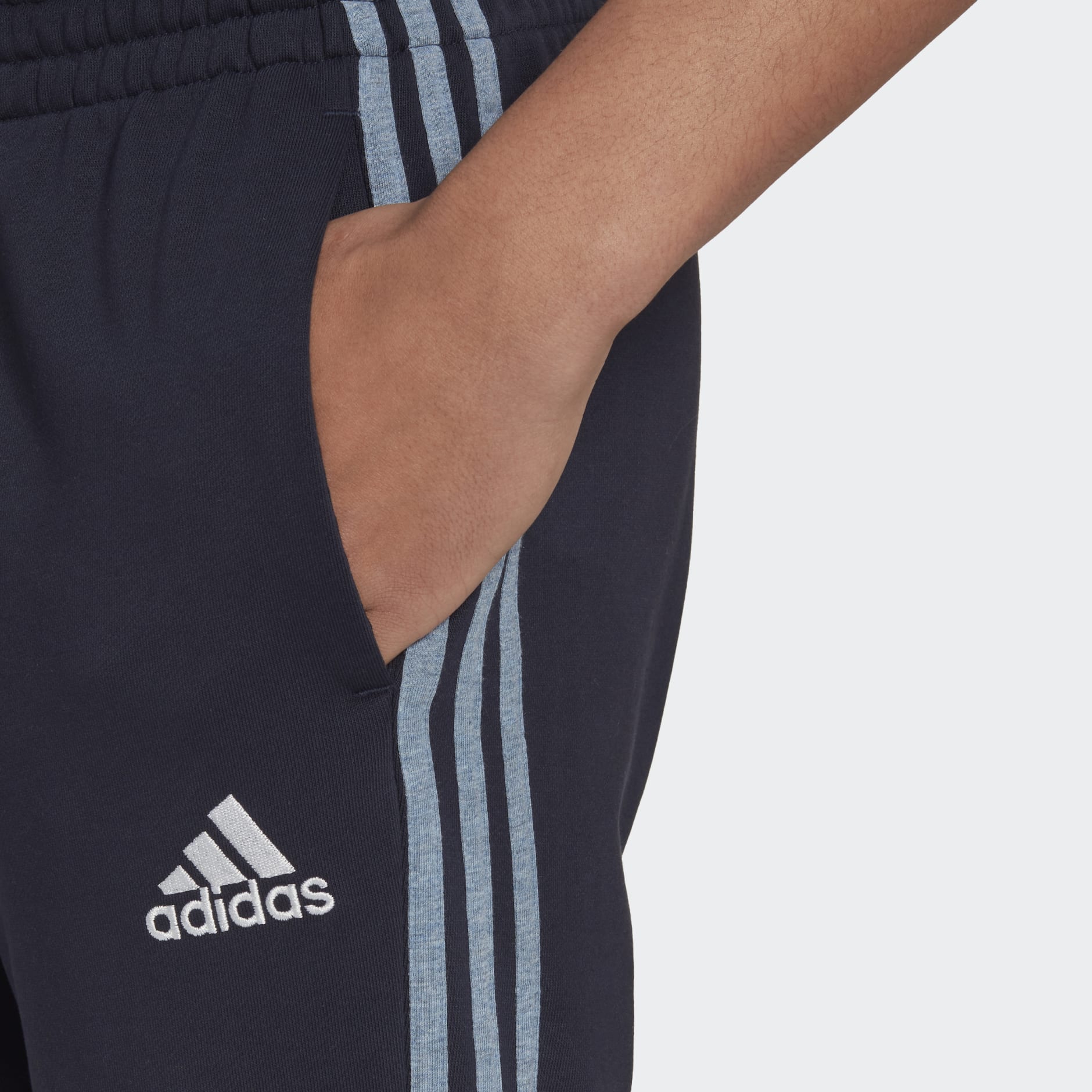 Pantalón Essentials Melange Felpa Francesa