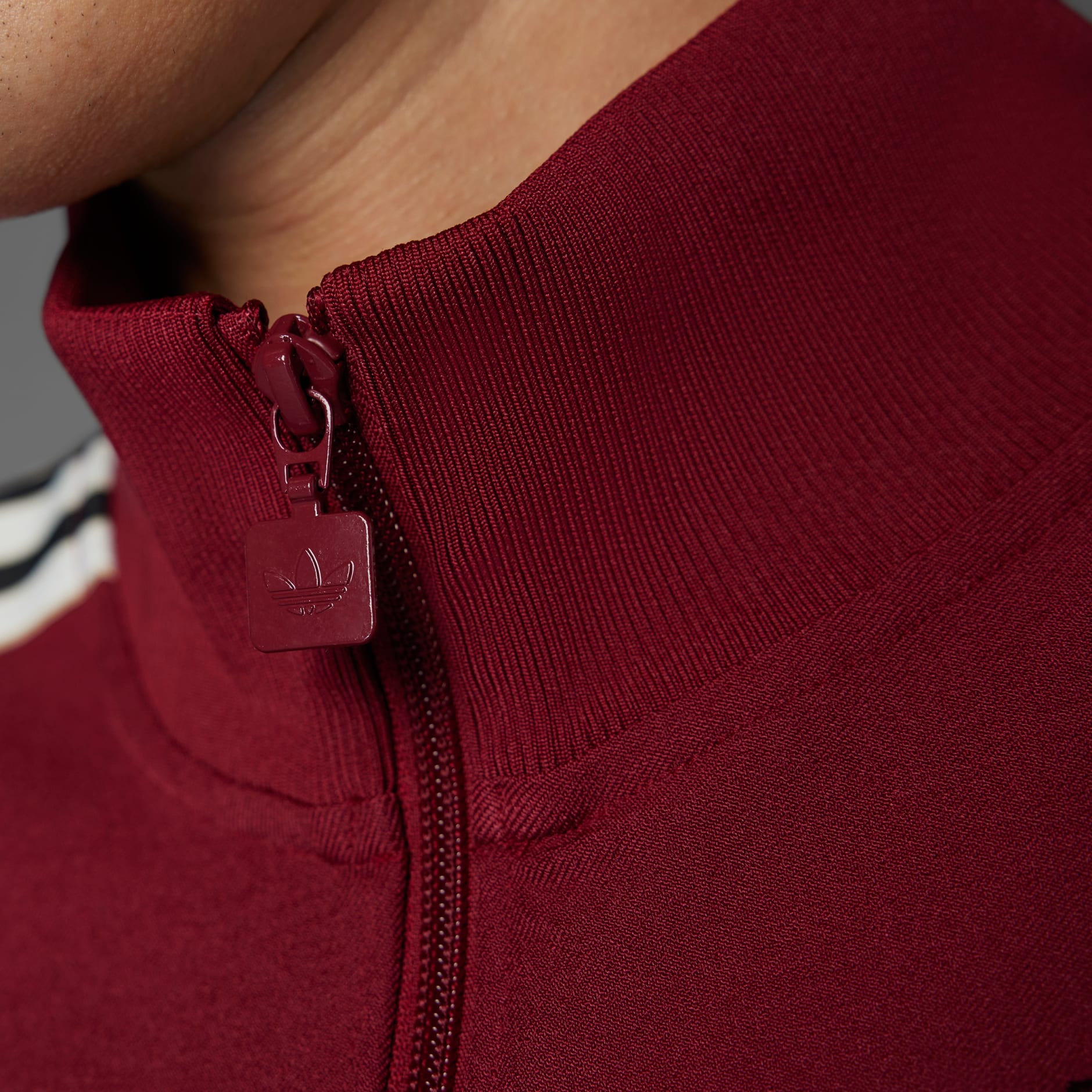 adidas Ajax Amsterdam Anniversary Track Top - Burgundy