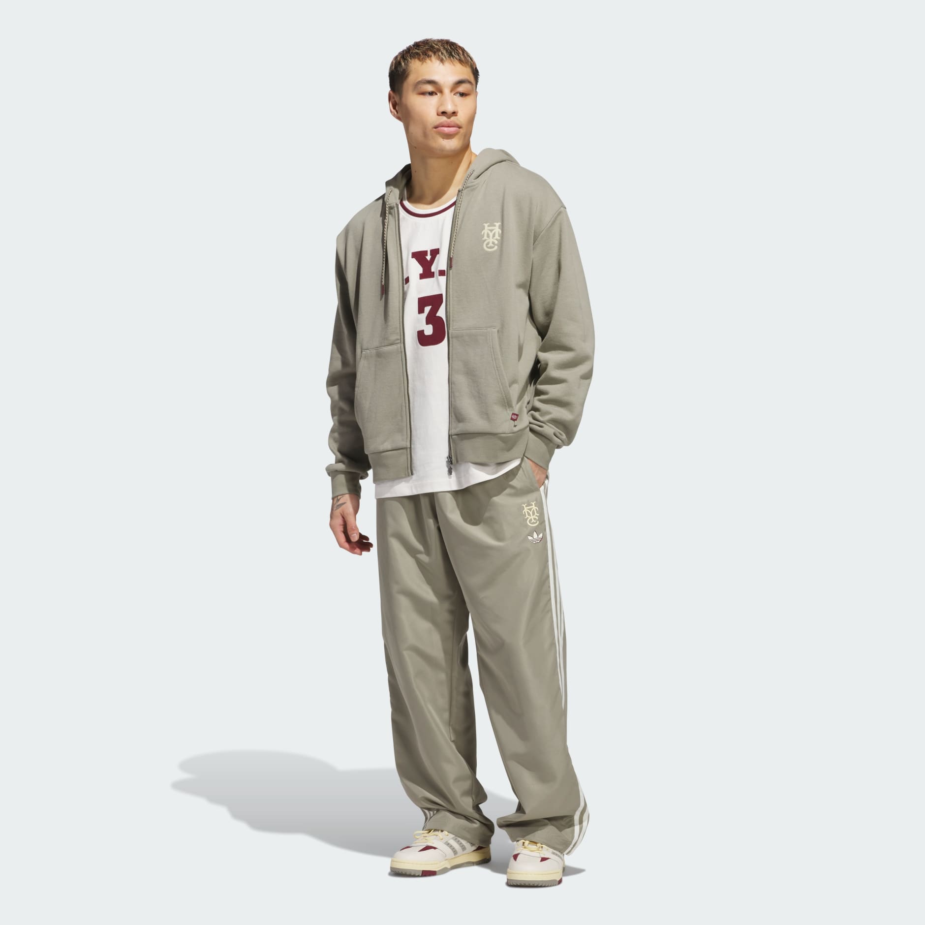 ADIDAS Originals By Hyke Tokyo Wide Leg Culotte Trousers