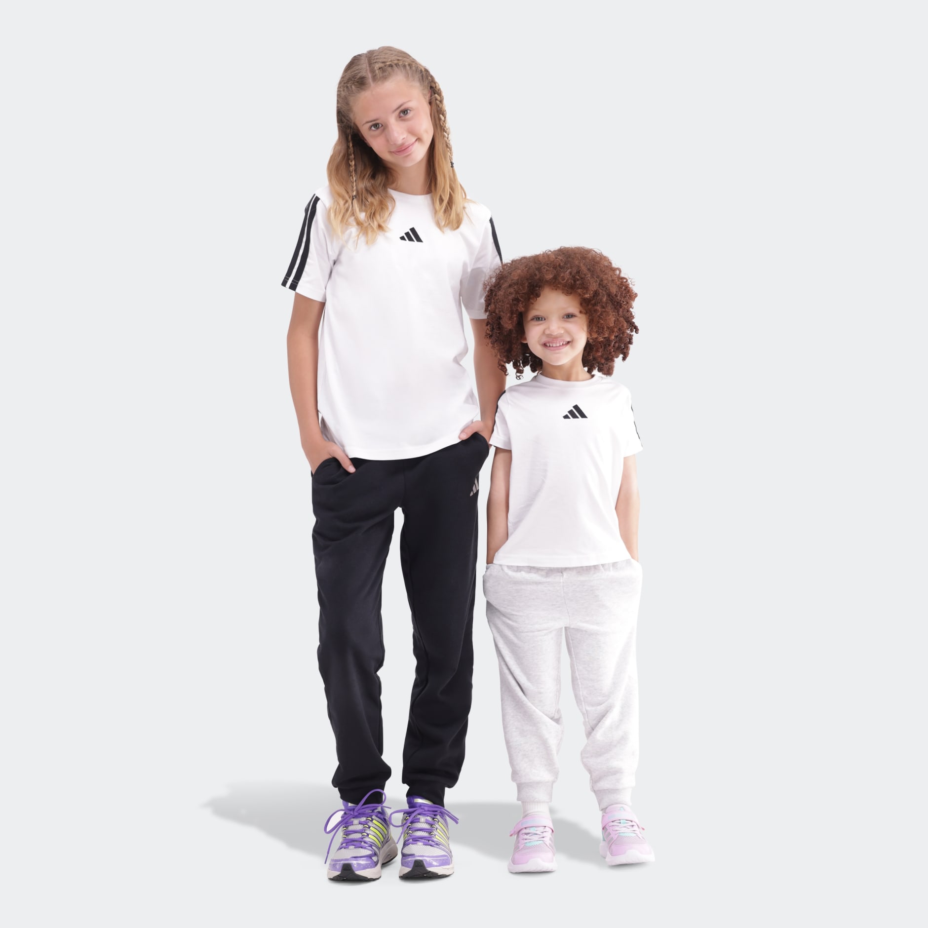 Essentials 3 Stripe Tee Kids