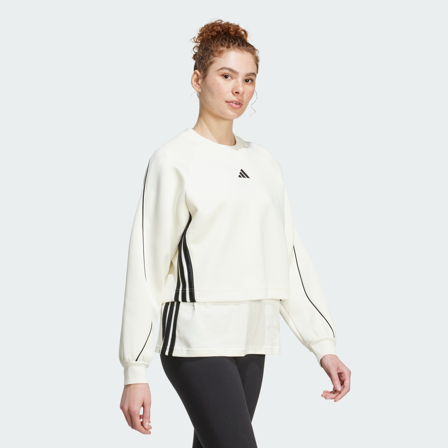 سترة Stadium 3-Stripes Crewneck