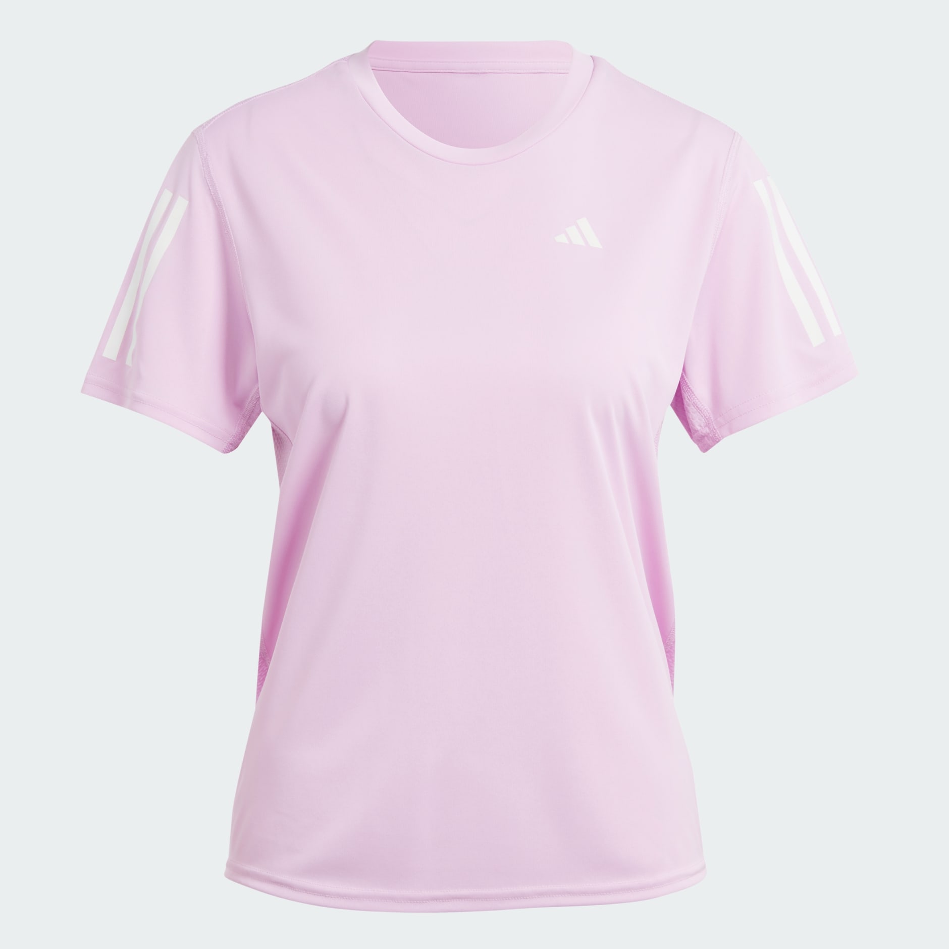 Clothing - Own the Run Tee - Purple | adidas South Africa