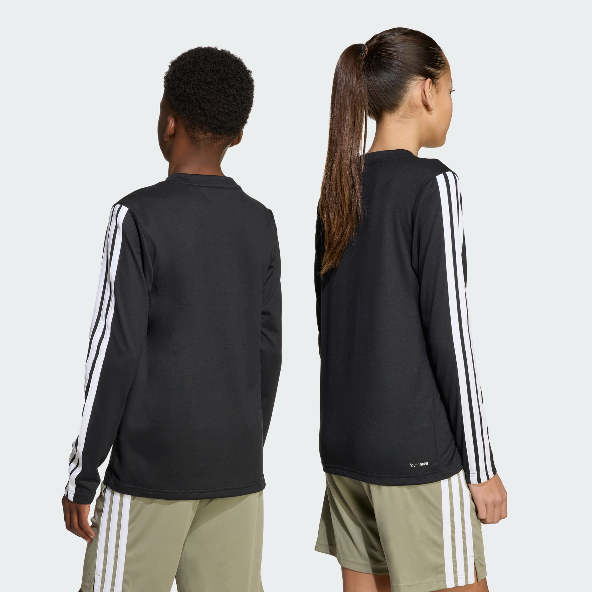 Tricou de antrenament Essentials cu m&acirc;necă lungă pentru copii