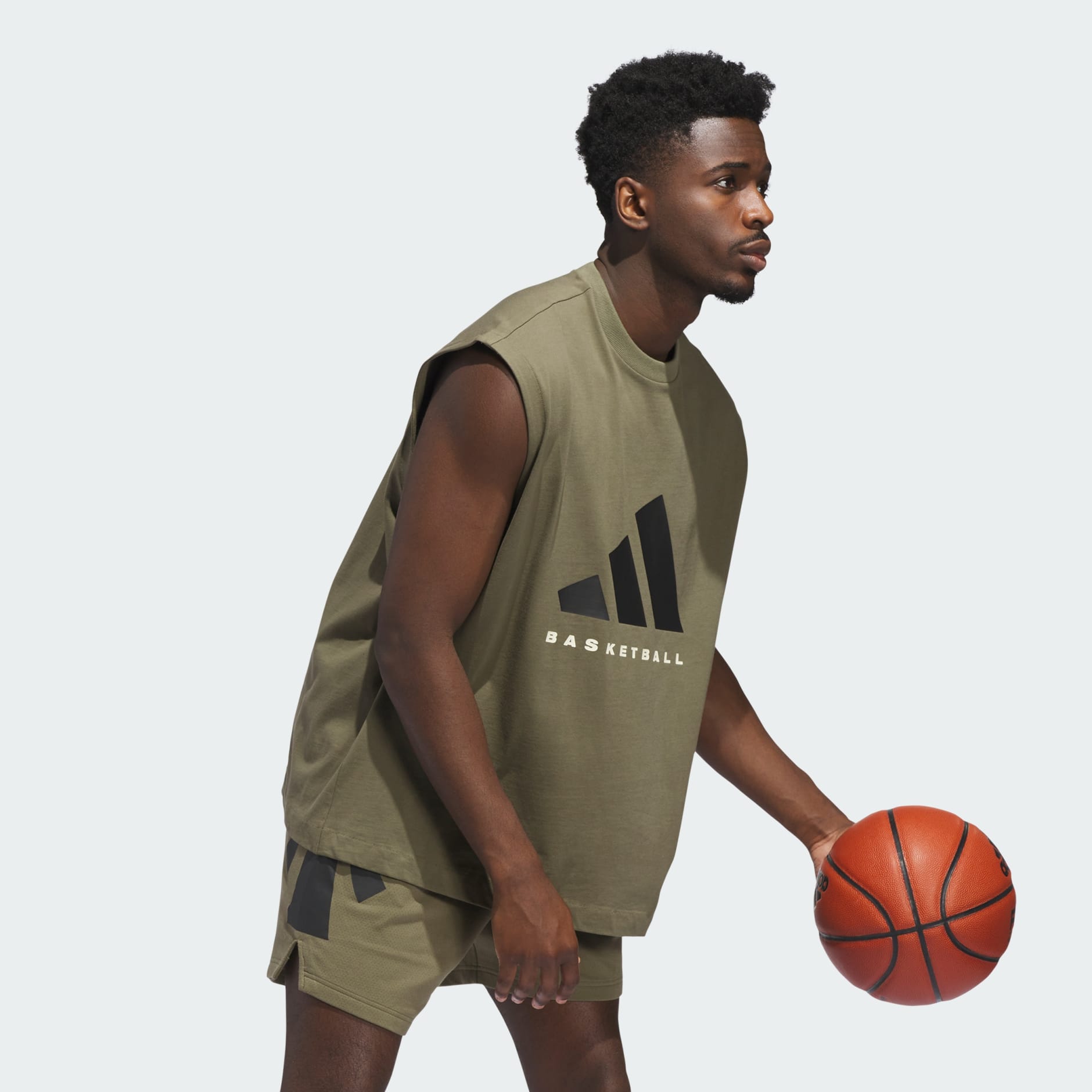 تيشيرت adidas Basketball Sleeveless (للجنسين)