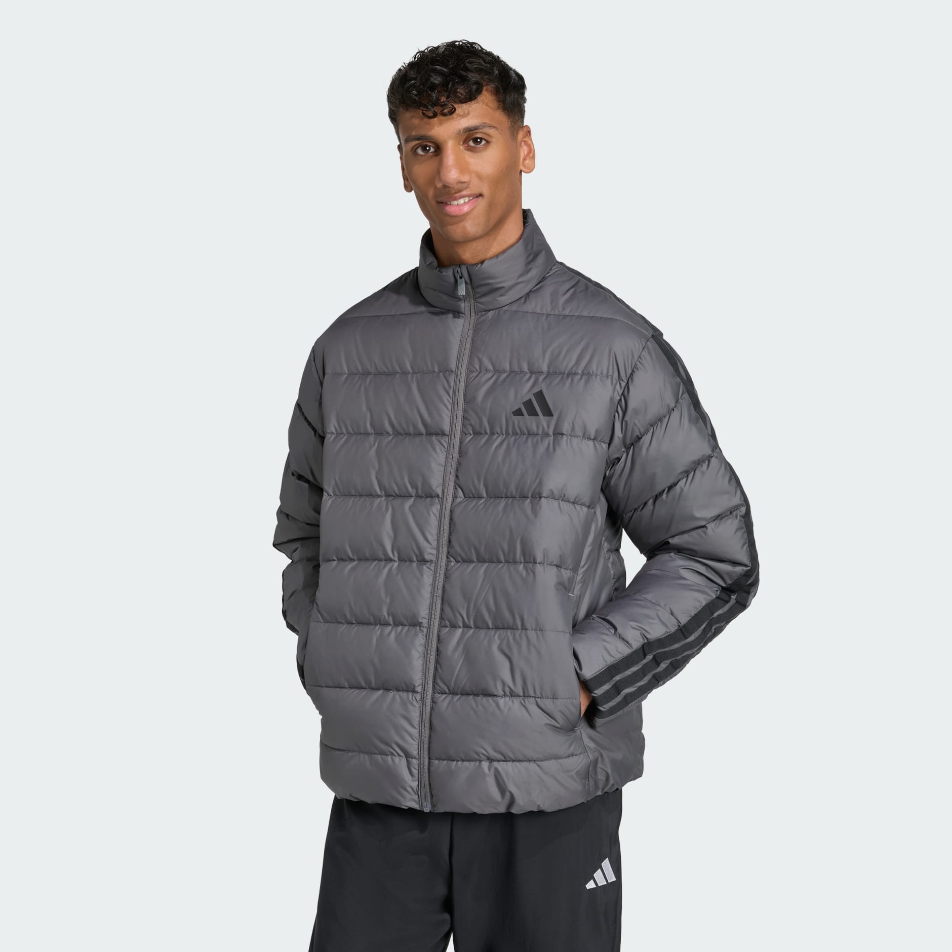 ז'קט Essentials CLIMAWARM 3-Stripes Synthetic